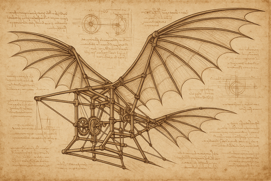 Leonardo Da vinci dioe Flugmaschine