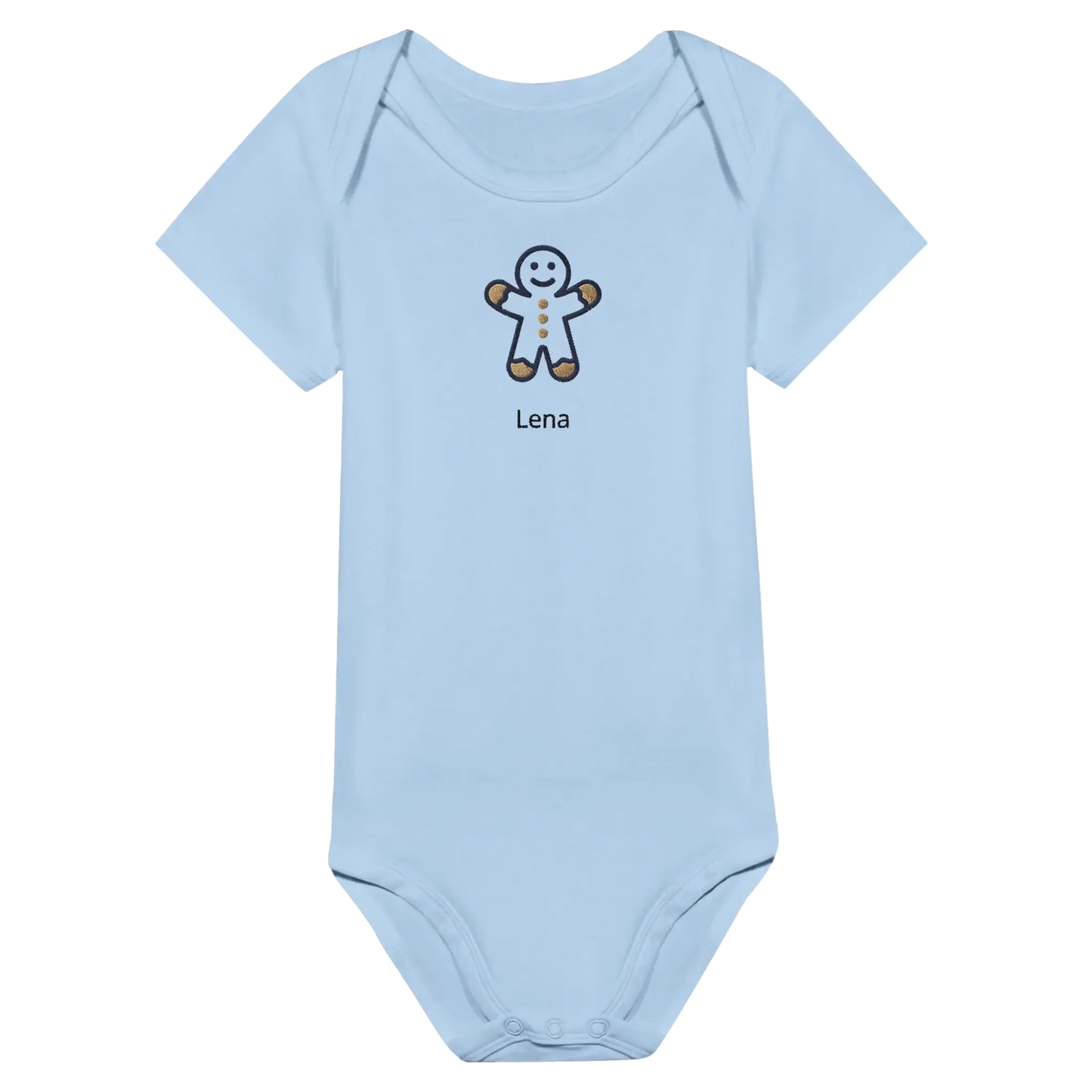Sanfte Wandkunst fürs Kinderzimmer. Classic Baby Short Sleeve Bodysuit personalisiertes Geschenk zu Weihachten 🎅: freundlich und verspielt gestaltet. Zaubert ein Lächeln auf jedes Gesicht.