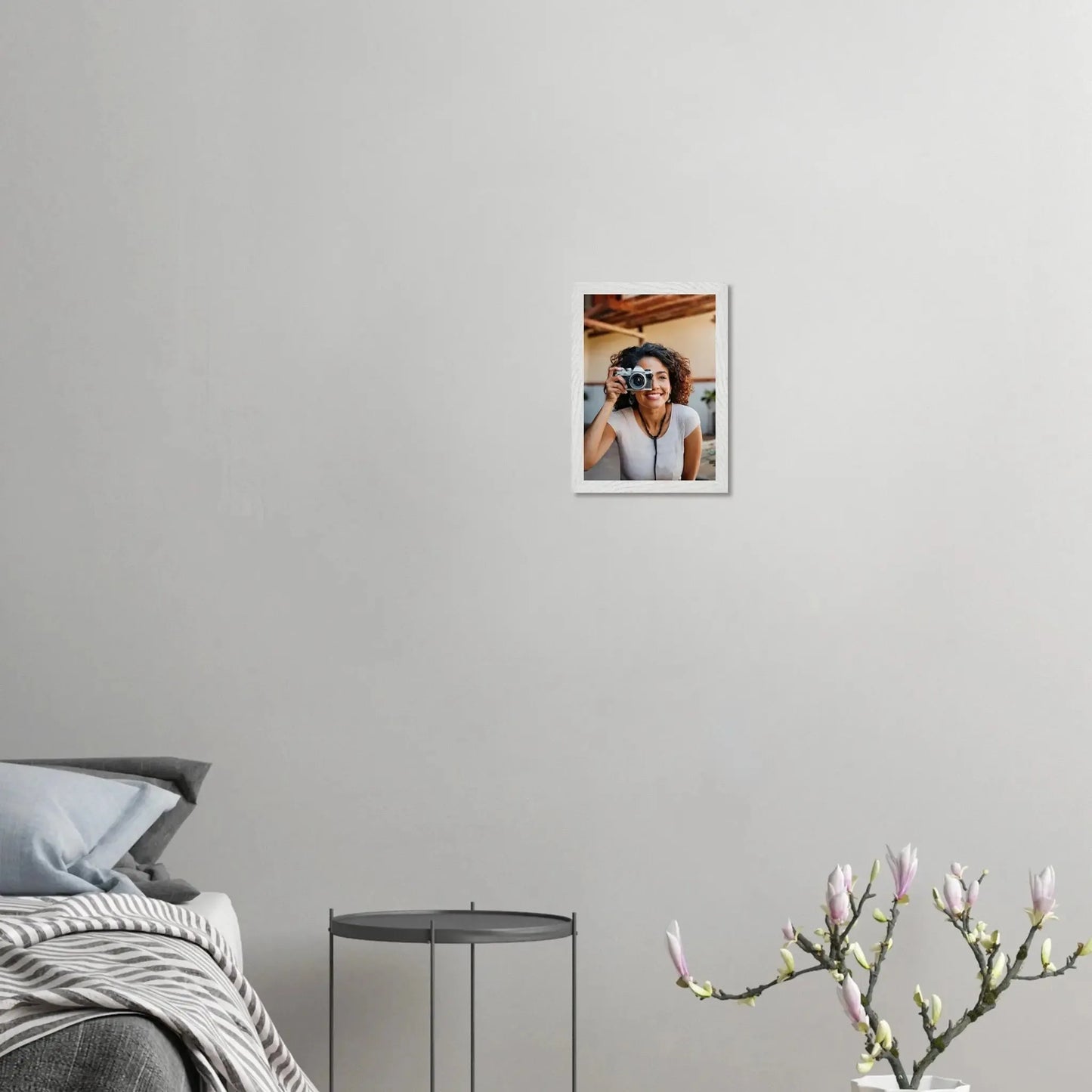 Ein Ausdruck moderner Ästhetik. Premium montiertes gerahmtes – - Eichenholz & Eschenholz: passt in jedes Ambiente. Eine besondere Bereicherung für jeden Raum.