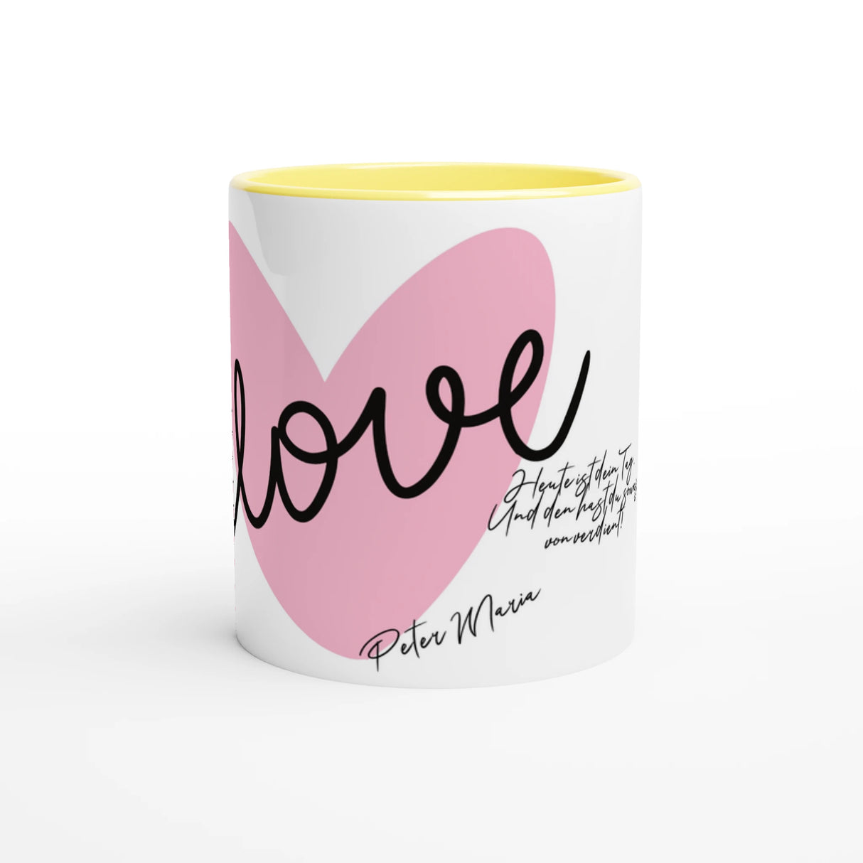 Dekoration mit Charakter. Geschenk Tasse Muttertag – Keramiktasse mit Shine Effekt: zeitlos und harmonisch. Schlicht, elegant und wirkungsvoll.