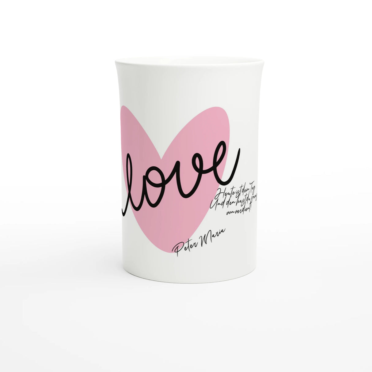 Hochwertige Keramiktasse für jeden Anlass. Weiße Porzellantasse für Muttertag – Eleganter 10oz Kaffeebecher: ideal für Büro, Homeoffice oder Zuhause. Ein besonderer Genuss für Kaffee- oder Teeliebhaber.