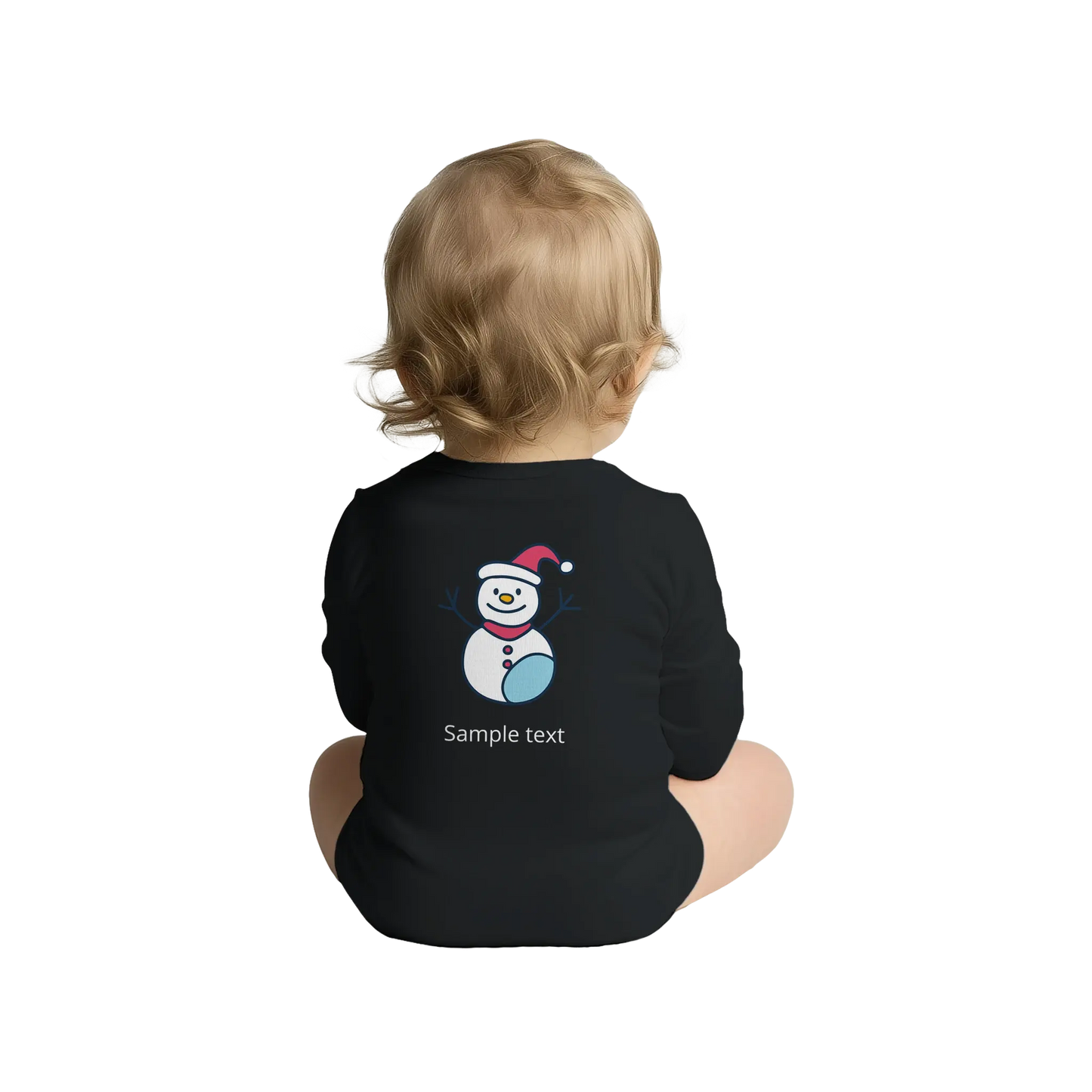 Classic Baby Long Sleeve Bodysuit zu Weihnachten personalisiert verschenken 🎅 - Zoey Kunstdrucke