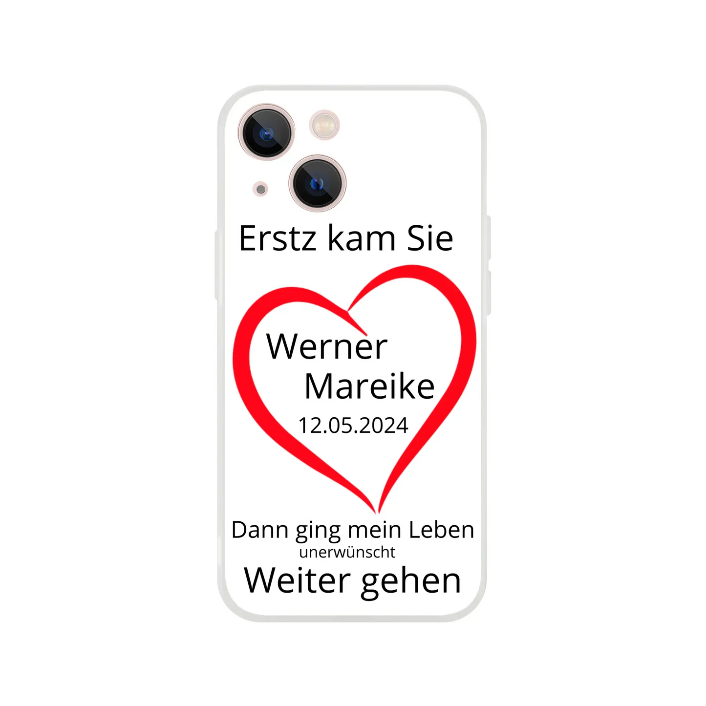 Flexi case personalisierbare Hülle für IPhone - Zoey Kunstdrucke