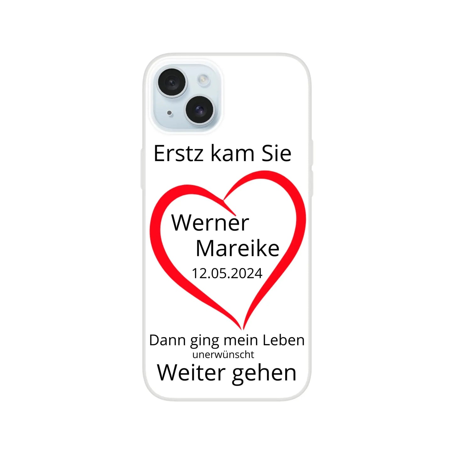 Flexi case personalisierbare Hülle für IPhone - Zoey Kunstdrucke