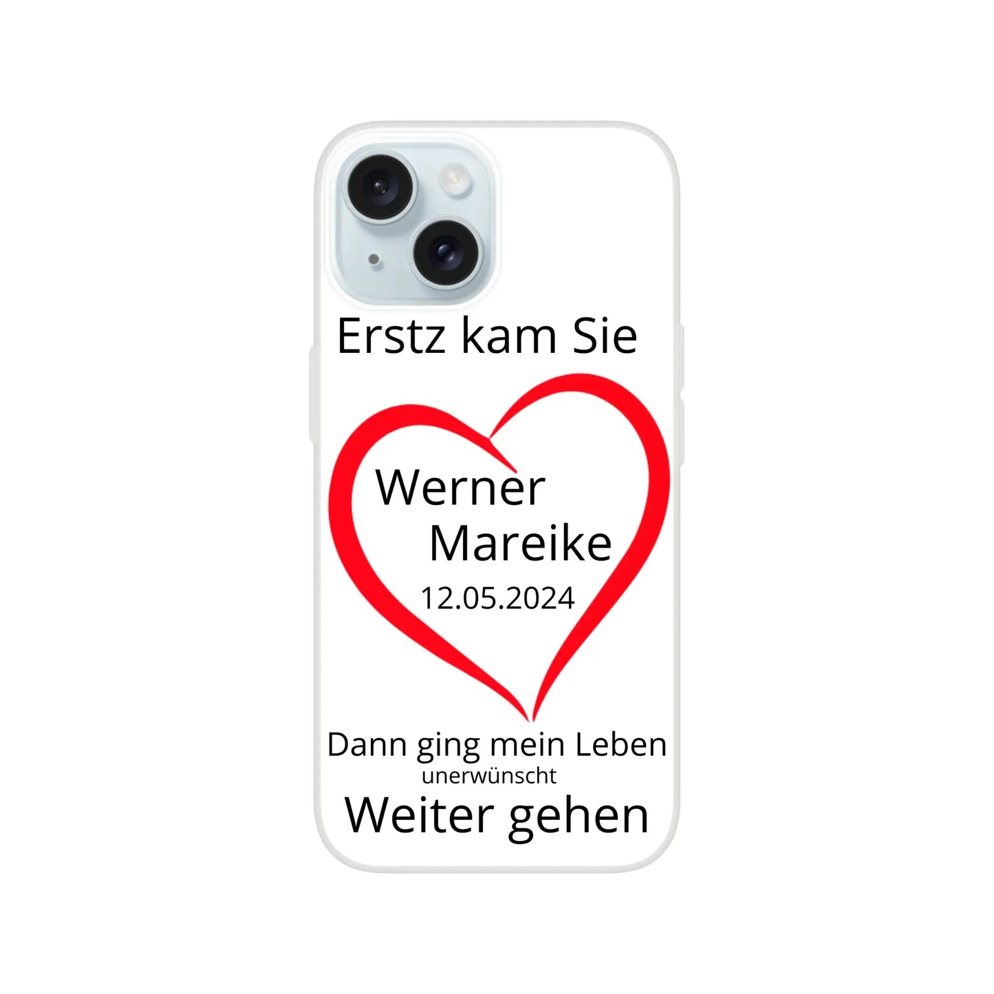 Flexi case personalisierbare Hülle für IPhone - Zoey Kunstdrucke