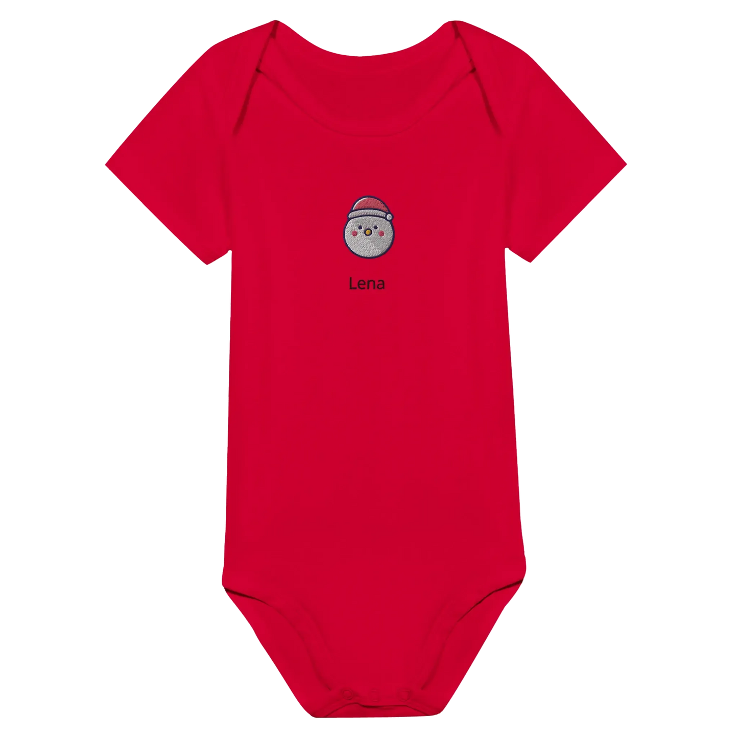Liebevolle Erinnerung an Kindheitsmomente. Classic Baby Short Sleeve Bodysuit personalisiertes Geschenk zu Weihachten 🎅: freundlich und verspielt gestaltet. Ein Highlight für das Kinderzimmer.
