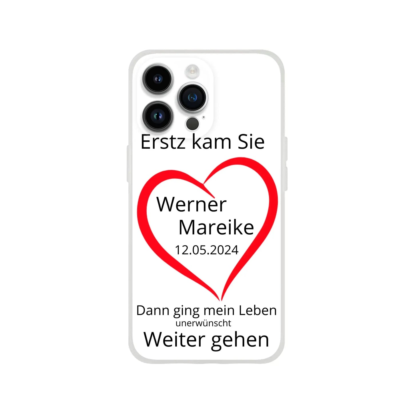 Flexi case personalisierbare Hülle für IPhone - Zoey Kunstdrucke