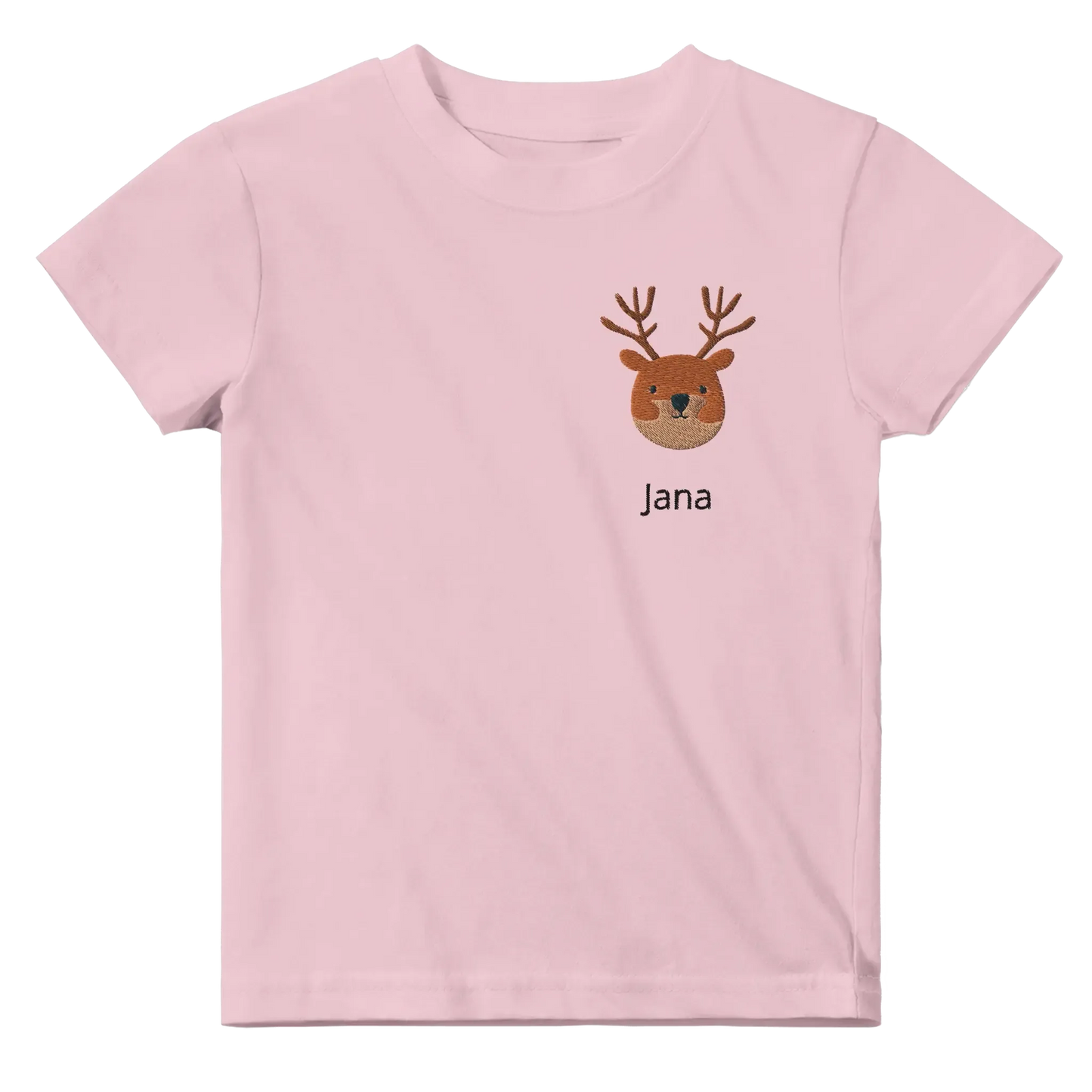 Sanfte Wandkunst fürs Kinderzimmer. Classic Baby Crewneck T-shirt personalisiertes Kindershirt zu Weihnachten🎅: freundlich und verspielt gestaltet. Ein Highlight für das Kinderzimmer.