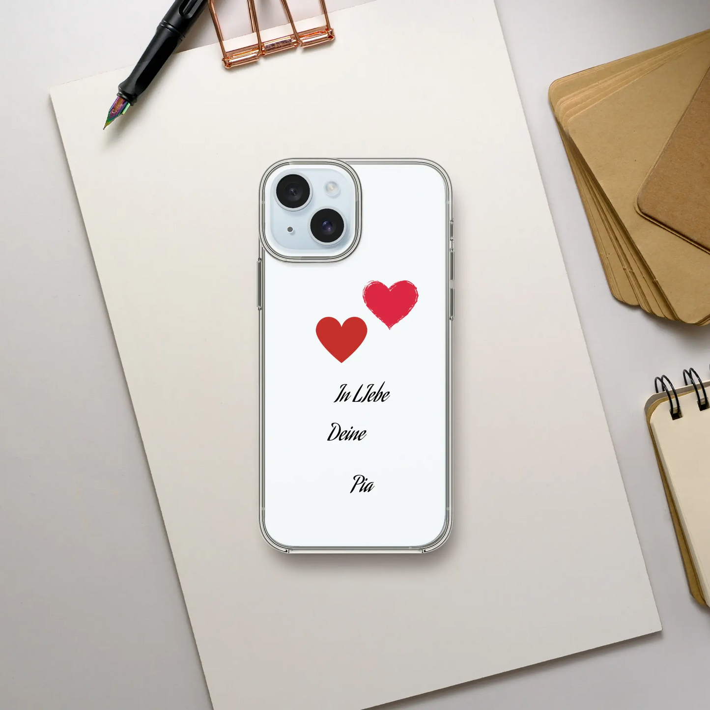 Handyhülle iPhone 15 – Personalisiert und Stilvoll alle gängigen Modelle 😘 - Zoey Kunstdrucke