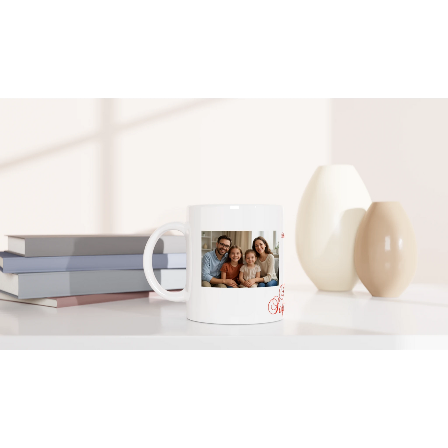 Stimmungsvolle Wandkunst für stilvolle Räume. Personalized Cleaning Lady Gift Mug – Custom Ceramic 11oz with Colored Accents: für stilvolle Raumgestaltung. Eine besondere Bereicherung für jeden Raum.