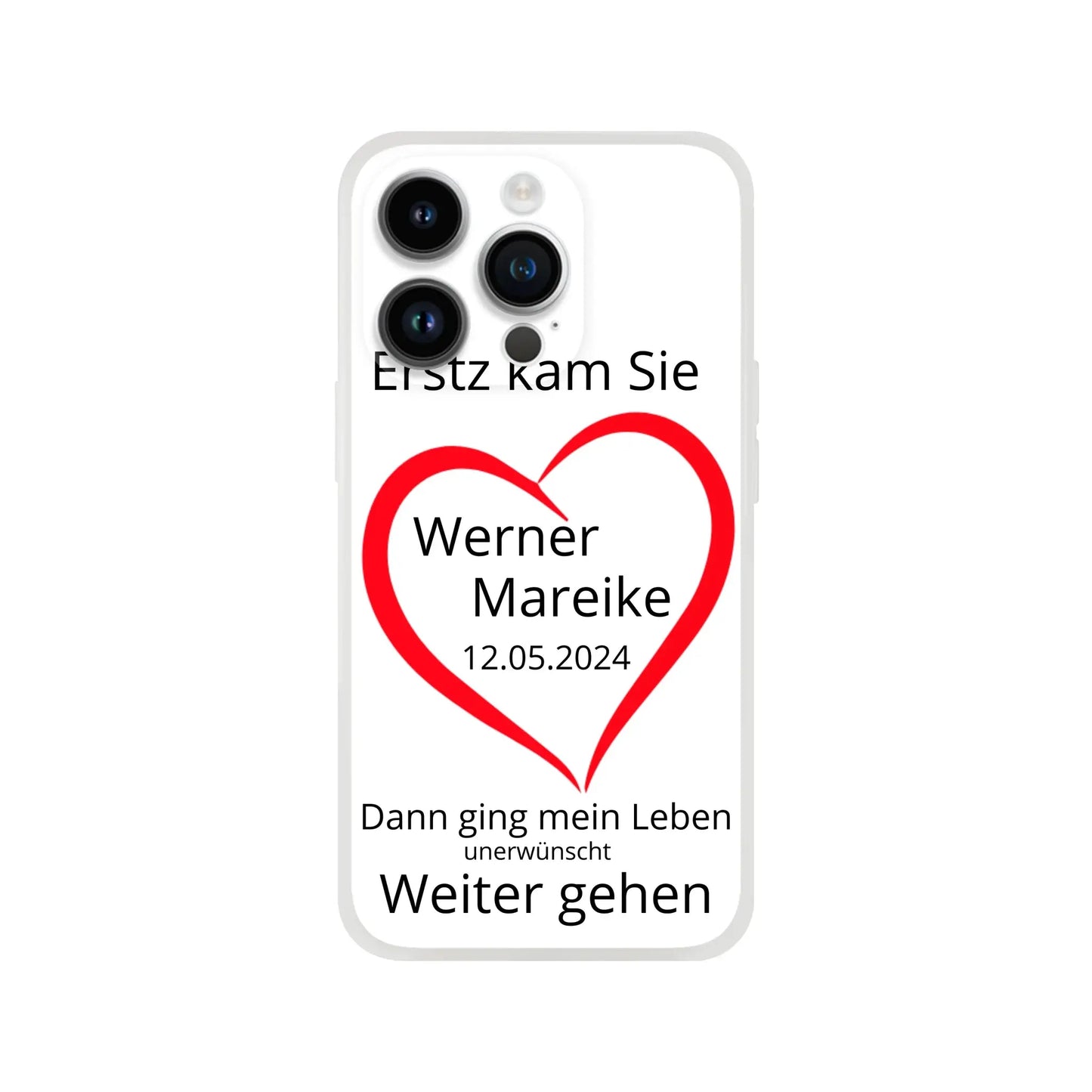 Flexi case personalisierbare Hülle für IPhone - Zoey Kunstdrucke