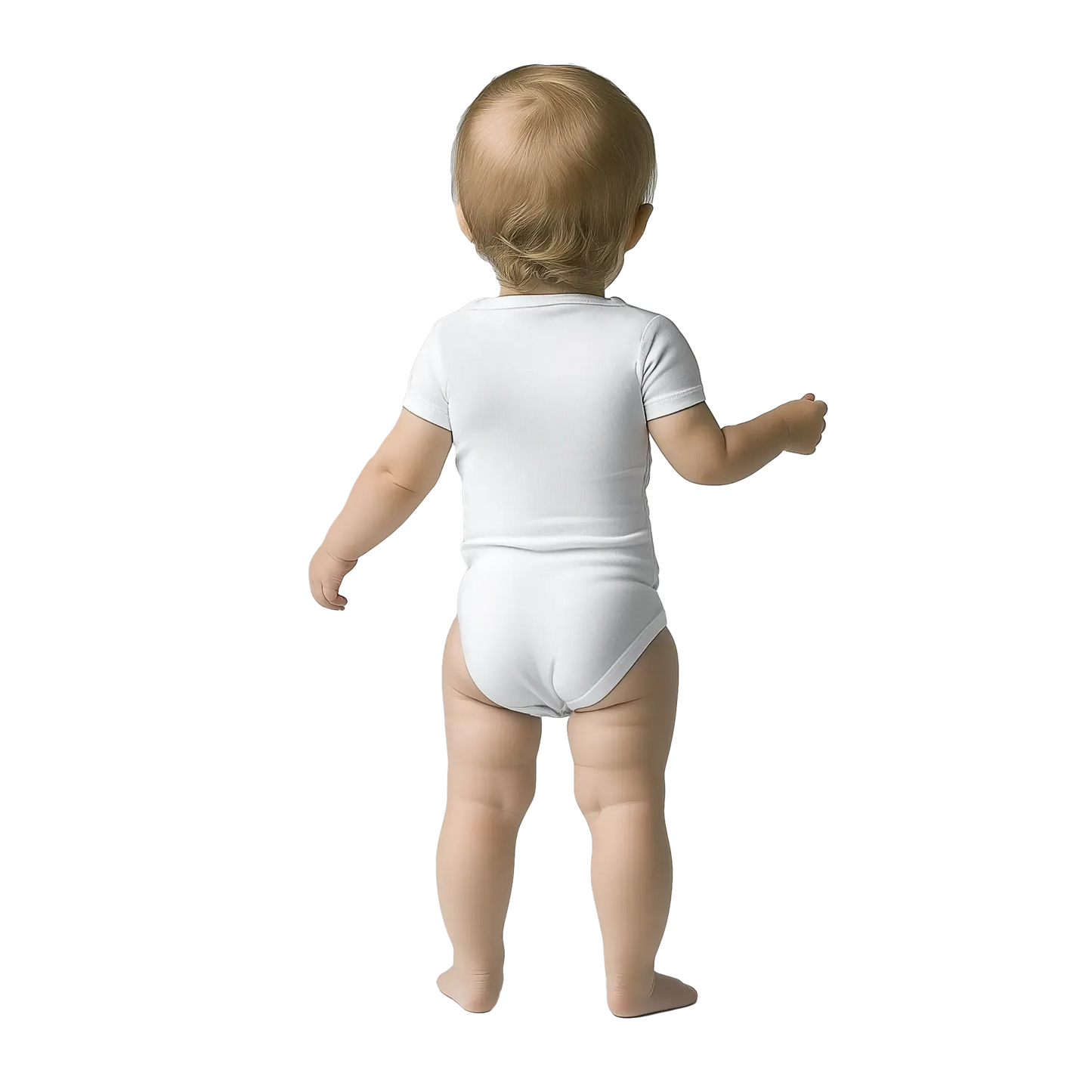 Liebevolle Erinnerung an Kindheitsmomente. Classic Baby Short Sleeve Bodysuit personalisiertes Geschenk zu Weihachten 🎅: voller Geborgenheit und Fantasie. Ein Highlight für das Kinderzimmer.