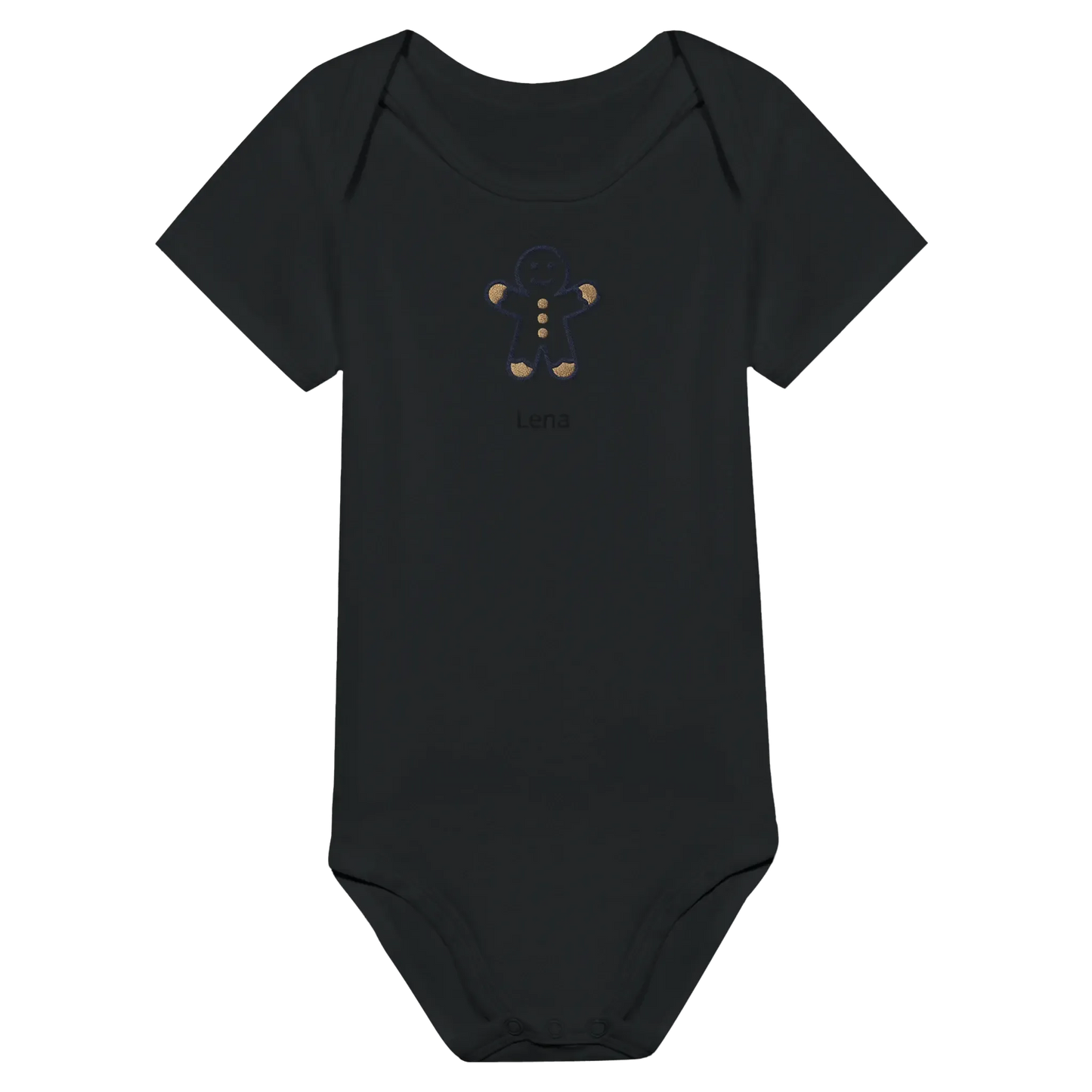 Sanfte Wandkunst fürs Kinderzimmer. Classic Baby Short Sleeve Bodysuit personalisiertes Geschenk zu Weihachten 🎅: freundlich und verspielt gestaltet. Zaubert ein Lächeln auf jedes Gesicht.