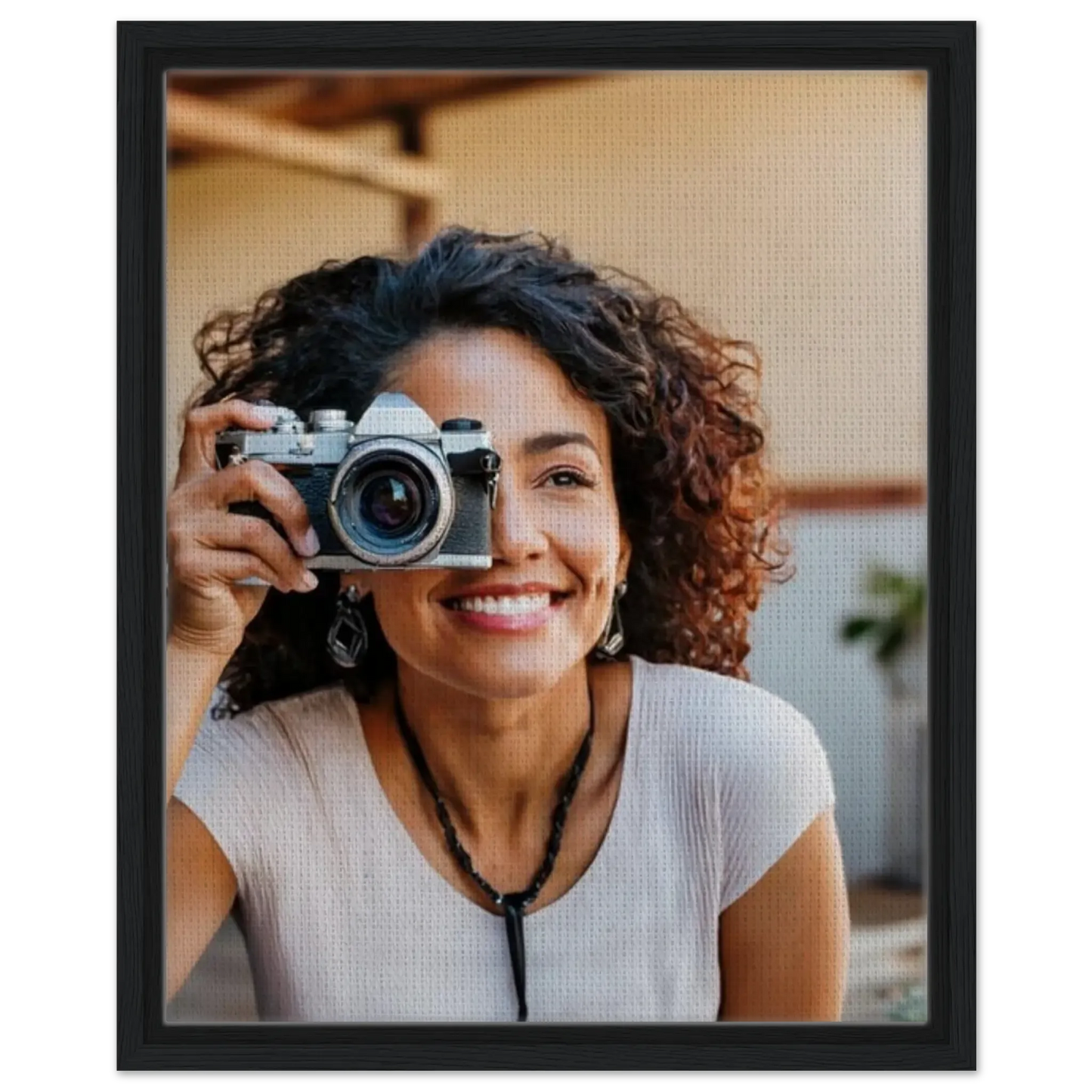 Dekoration mit Charakter. Dein Foto auf Leinwand mit – personalisierte bedruckte Leinwand: zeitlos und harmonisch. Schlicht, elegant und wirkungsvoll.