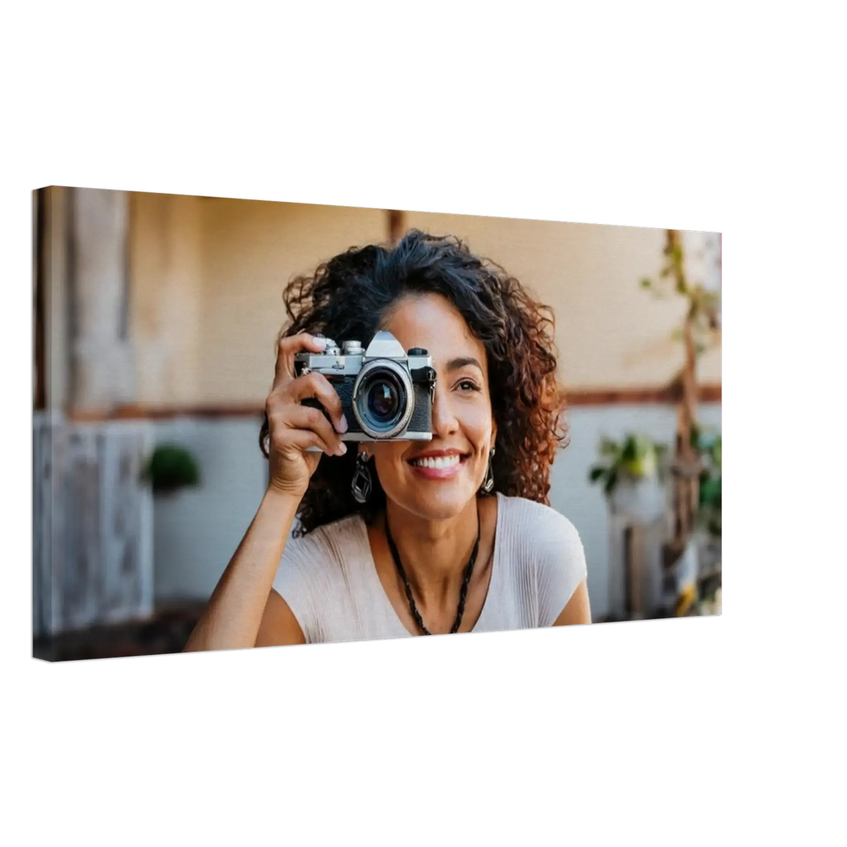 Dekoration mit Charakter. Dein Foto auf Leinwand – Verewigen Sie Ihre Familienportraits: zeitlos und harmonisch. Eine besondere Bereicherung für jeden Raum.