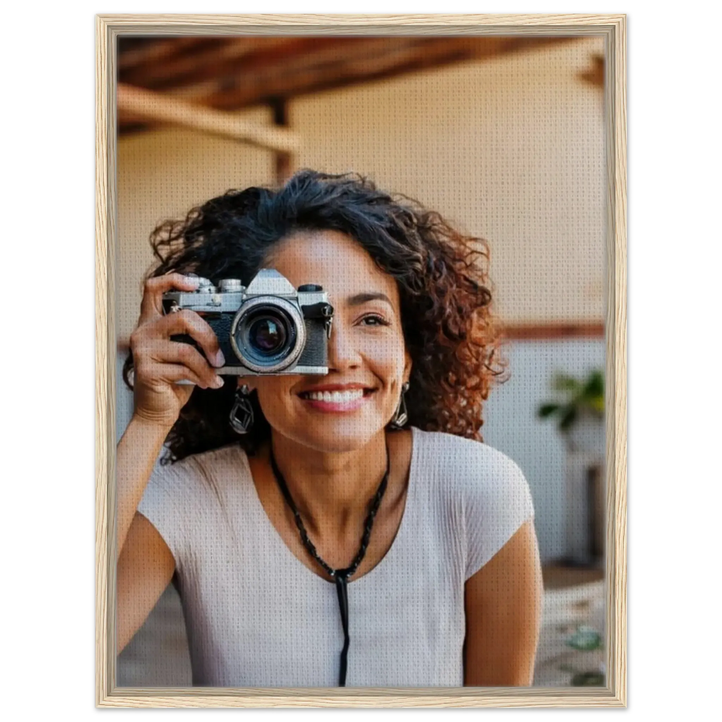 Dekoration mit Charakter. Dein Foto auf Leinwand mit – personalisierte bedruckte Leinwand: zeitlos und harmonisch. Schlicht, elegant und wirkungsvoll.