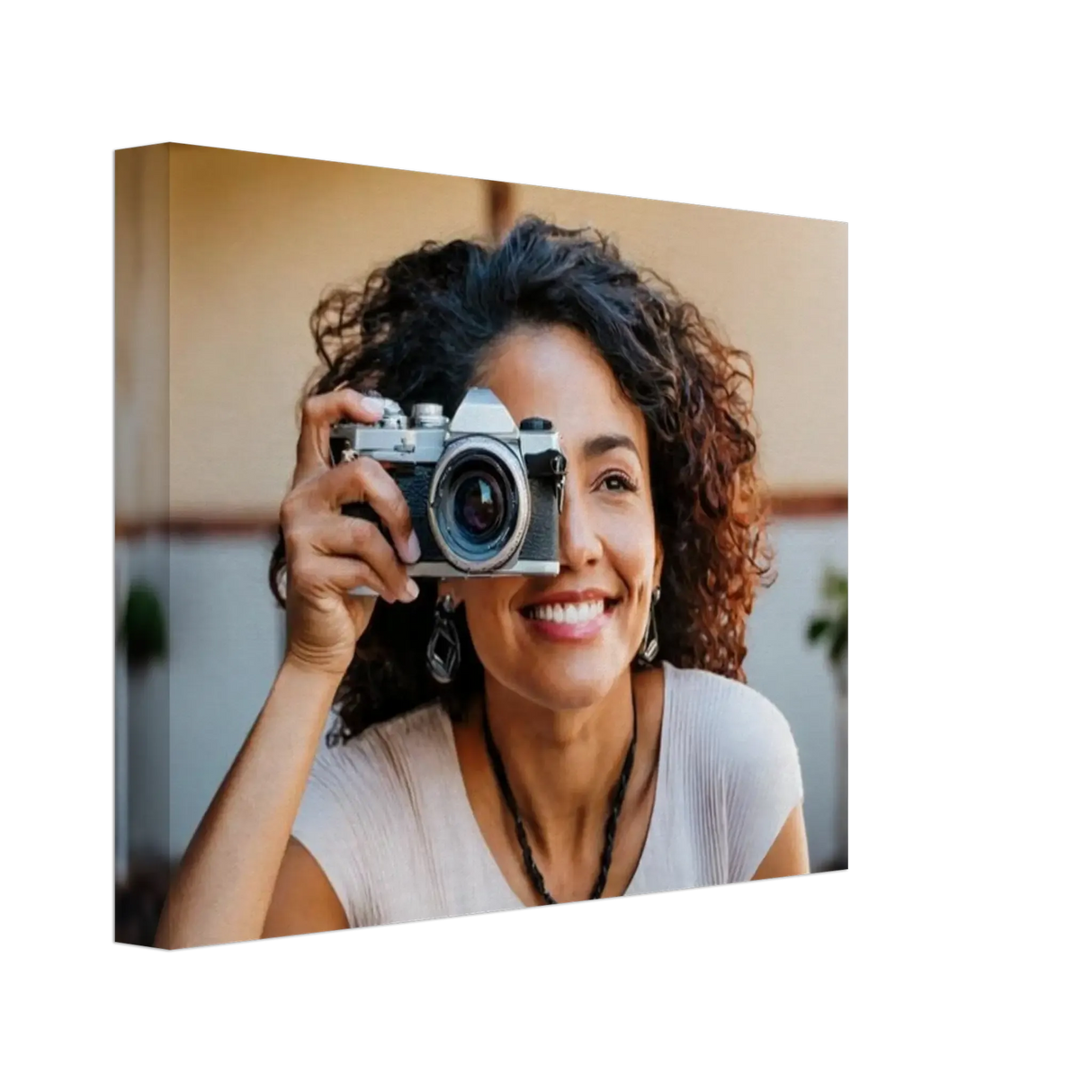 Dekoration mit Charakter. Dein Foto auf Leinwand – Verewigen Sie Ihre Familienportraits: zeitlos und harmonisch. Eine besondere Bereicherung für jeden Raum.