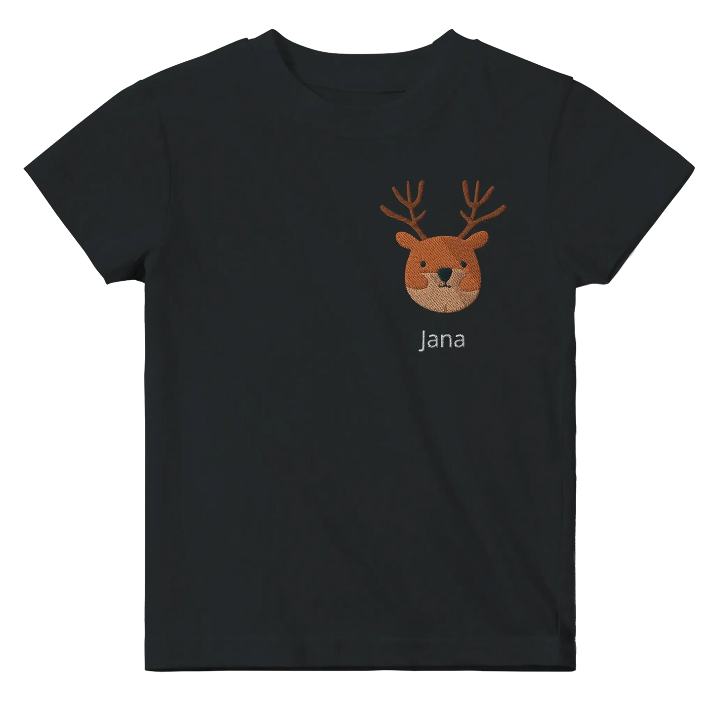 Sanfte Wandkunst fürs Kinderzimmer. Classic Baby Crewneck T-shirt personalisiertes Kindershirt zu Weihnachten🎅: freundlich und verspielt gestaltet. Ein Highlight für das Kinderzimmer.