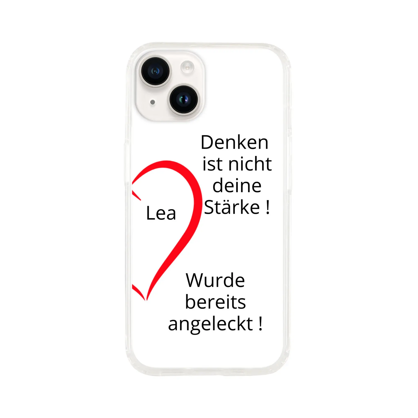 Clear case - Zoey Kunstdrucke
