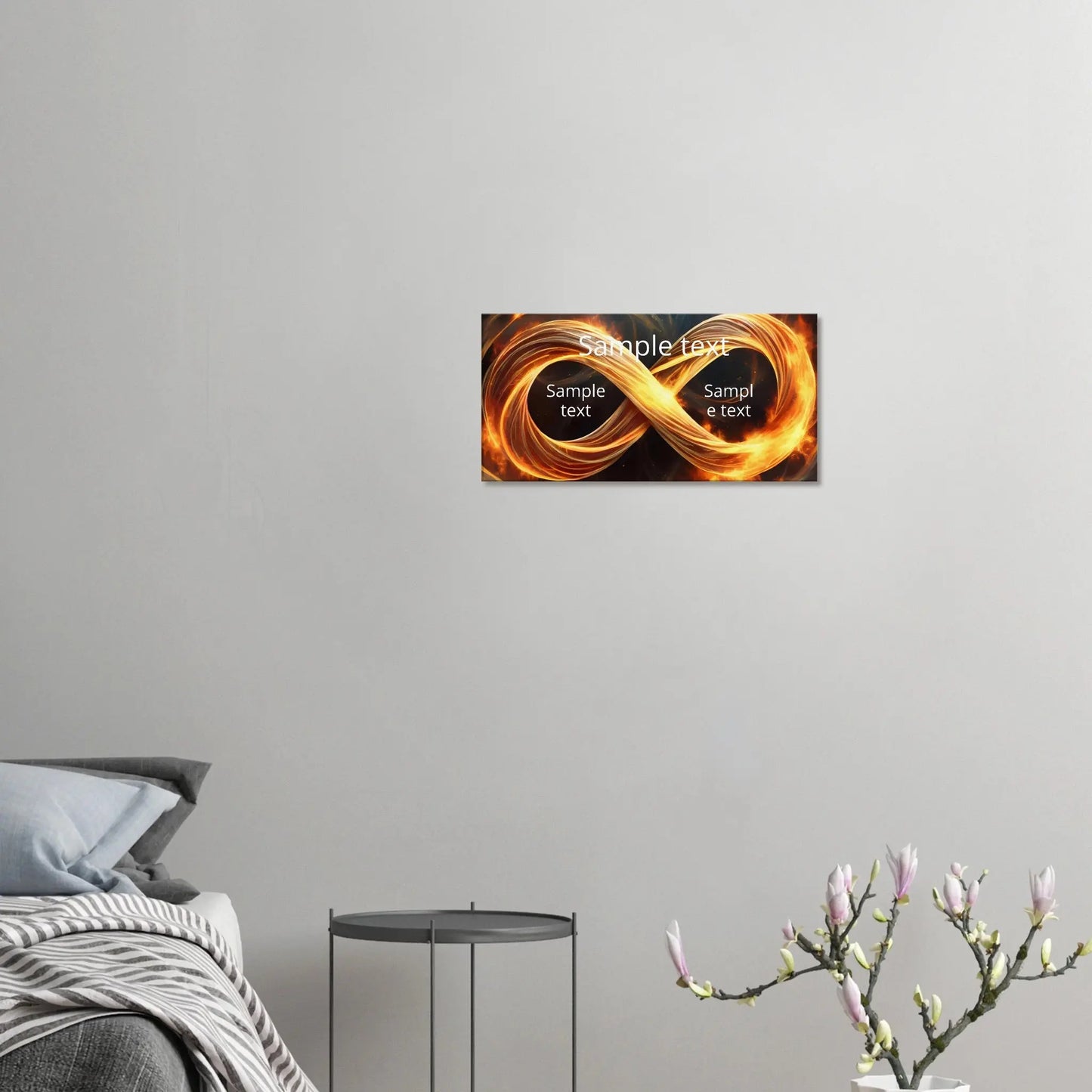 Unendlich auf Leinwand – Gestalte dein persönliches Leinwand-Kunstwerk 💕 - Zoey Kunstdrucke
