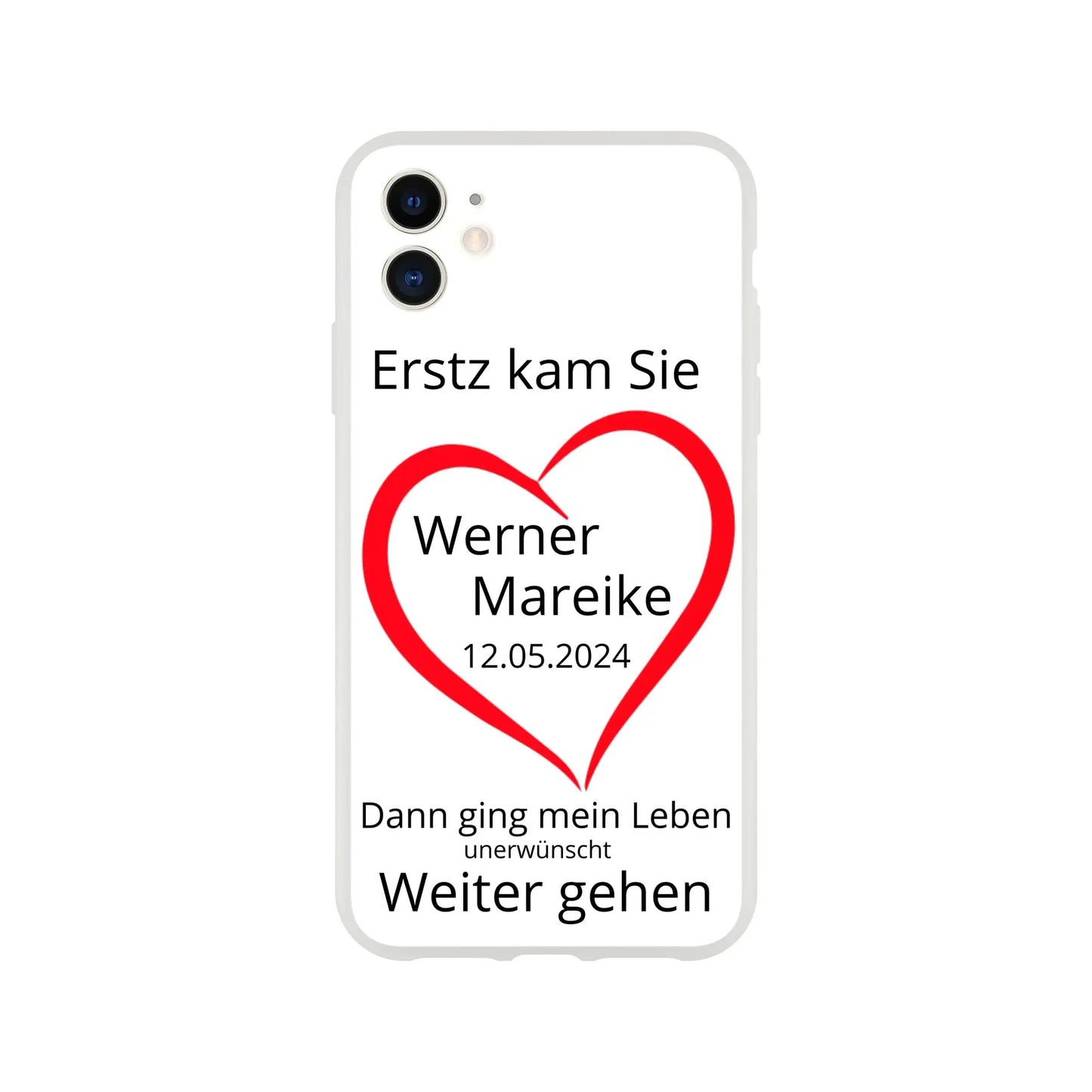 Flexi case personalisierbare Hülle für IPhone - Zoey Kunstdrucke