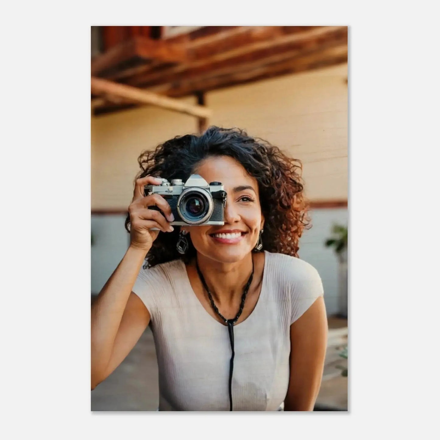 Ein Ausdruck moderner Ästhetik. Personalisierter Holzdruck auf Birkenholzplatte – Einzigartiges Geschenk mit Foto: zeitlos und harmonisch. Schlicht, elegant und wirkungsvoll.
