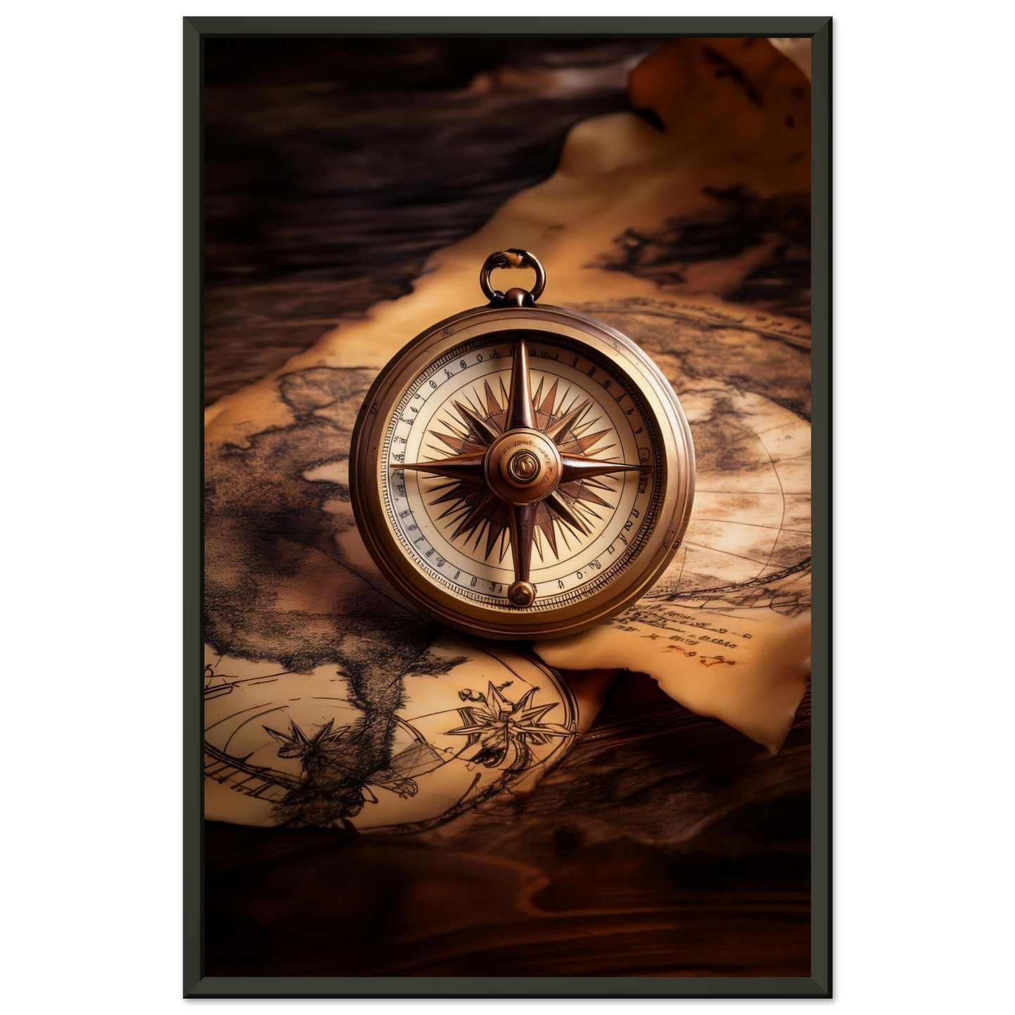 Stimmungsvolle Wandkunst für stilvolle Räume. Modern Art mit Metallrahmen - Mattes Papier: zeitlos und harmonisch. Schlicht, elegant und wirkungsvoll.