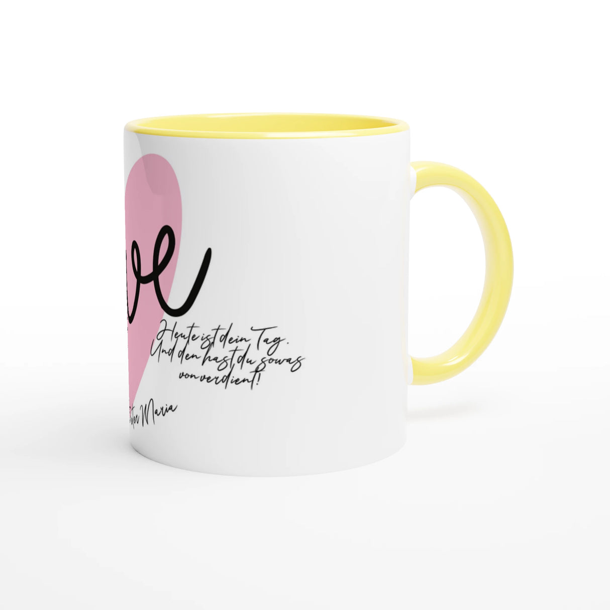 Dekoration mit Charakter. Geschenk Tasse Muttertag – Keramiktasse mit Shine Effekt: zeitlos und harmonisch. Eine besondere Bereicherung für jeden Raum.