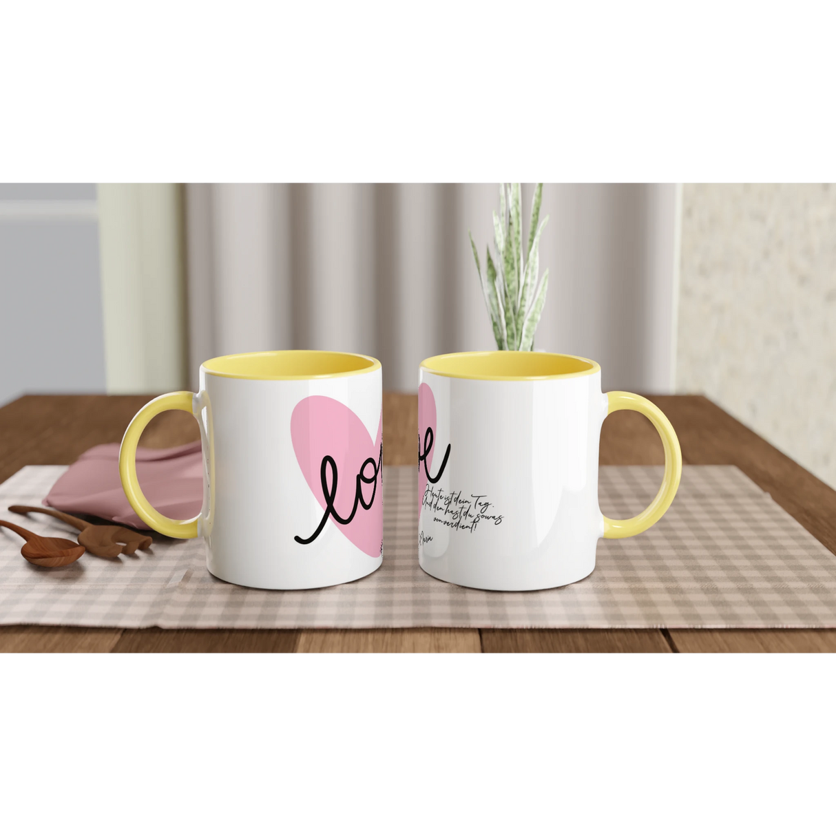 Dekoration mit Charakter. Geschenk Tasse Muttertag – Keramiktasse mit Shine Effekt: für stilvolle Raumgestaltung. Schlicht, elegant und wirkungsvoll.