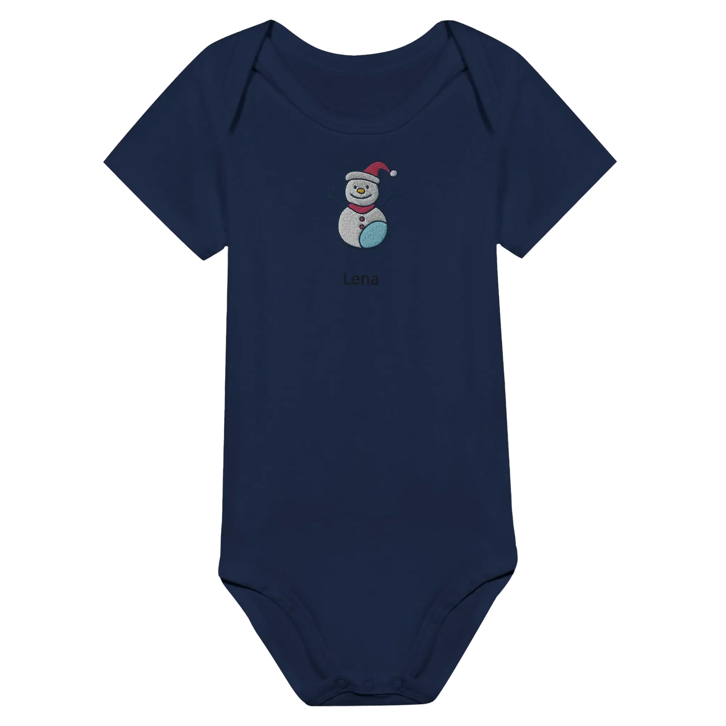 Liebevolle Erinnerung an Kindheitsmomente. Classic Baby Short Sleeve Bodysuit personalisiertes Geschenk zu Weihachten 🎅: freundlich und verspielt gestaltet. Ein Highlight für das Kinderzimmer.