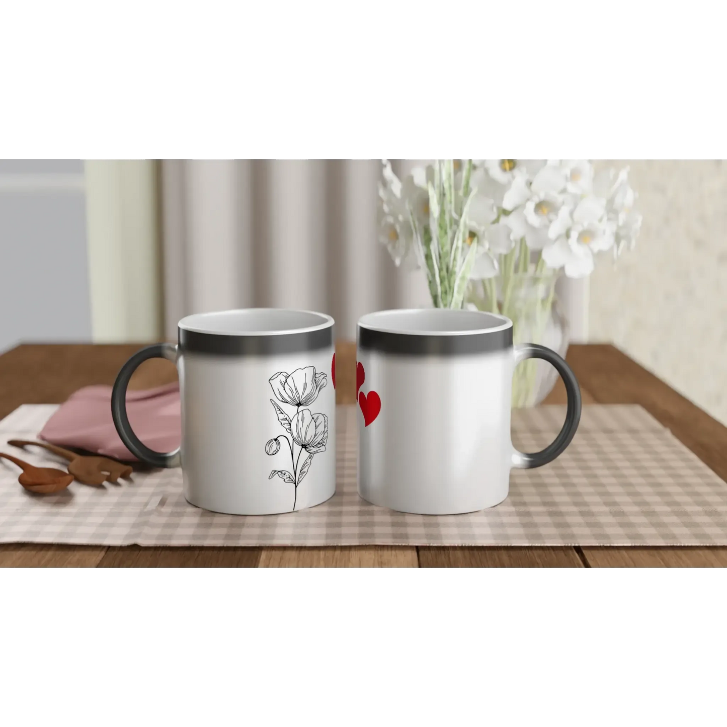 Stimmungsvolle Wandkunst für stilvolle Räume. Magische Keramiktasse 11oz: zeitlos und harmonisch. Eine besondere Bereicherung für jeden Raum.