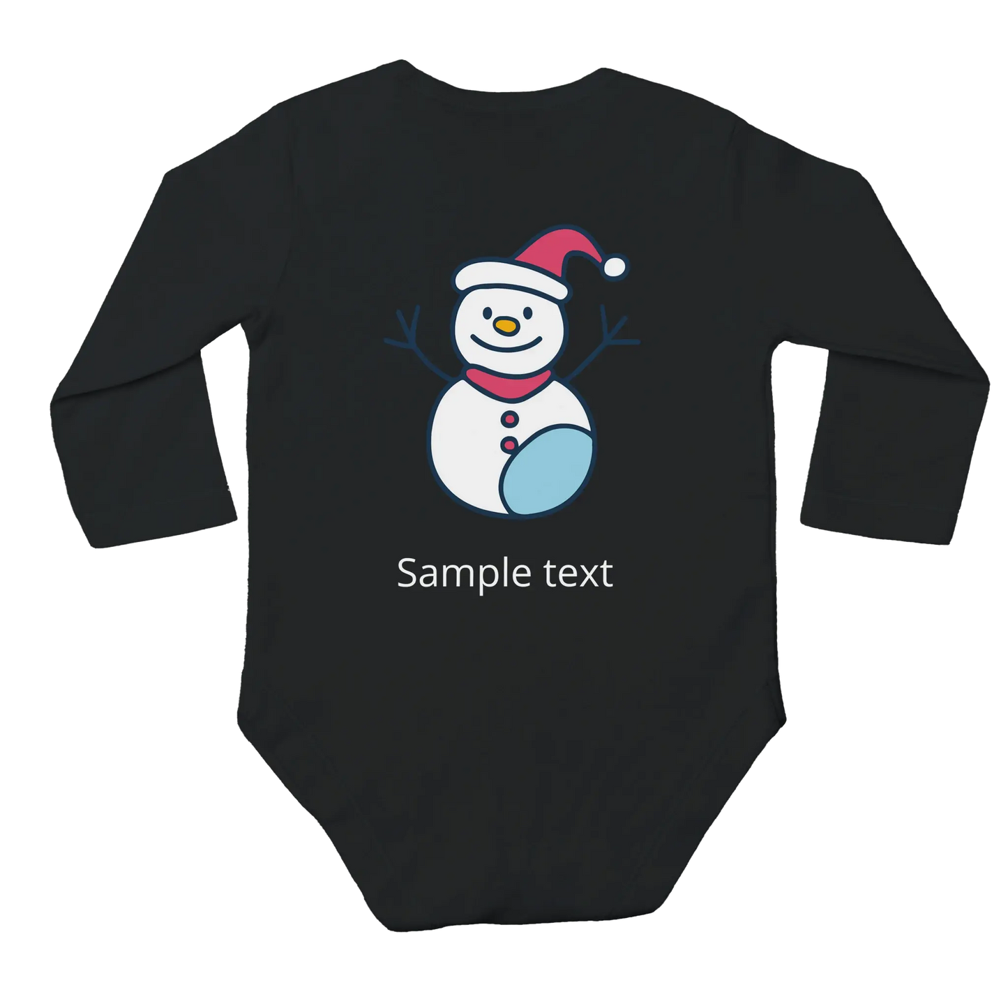 Classic Baby Long Sleeve Bodysuit zu Weihnachten personalisiert verschenken 🎅 - Zoey Kunstdrucke