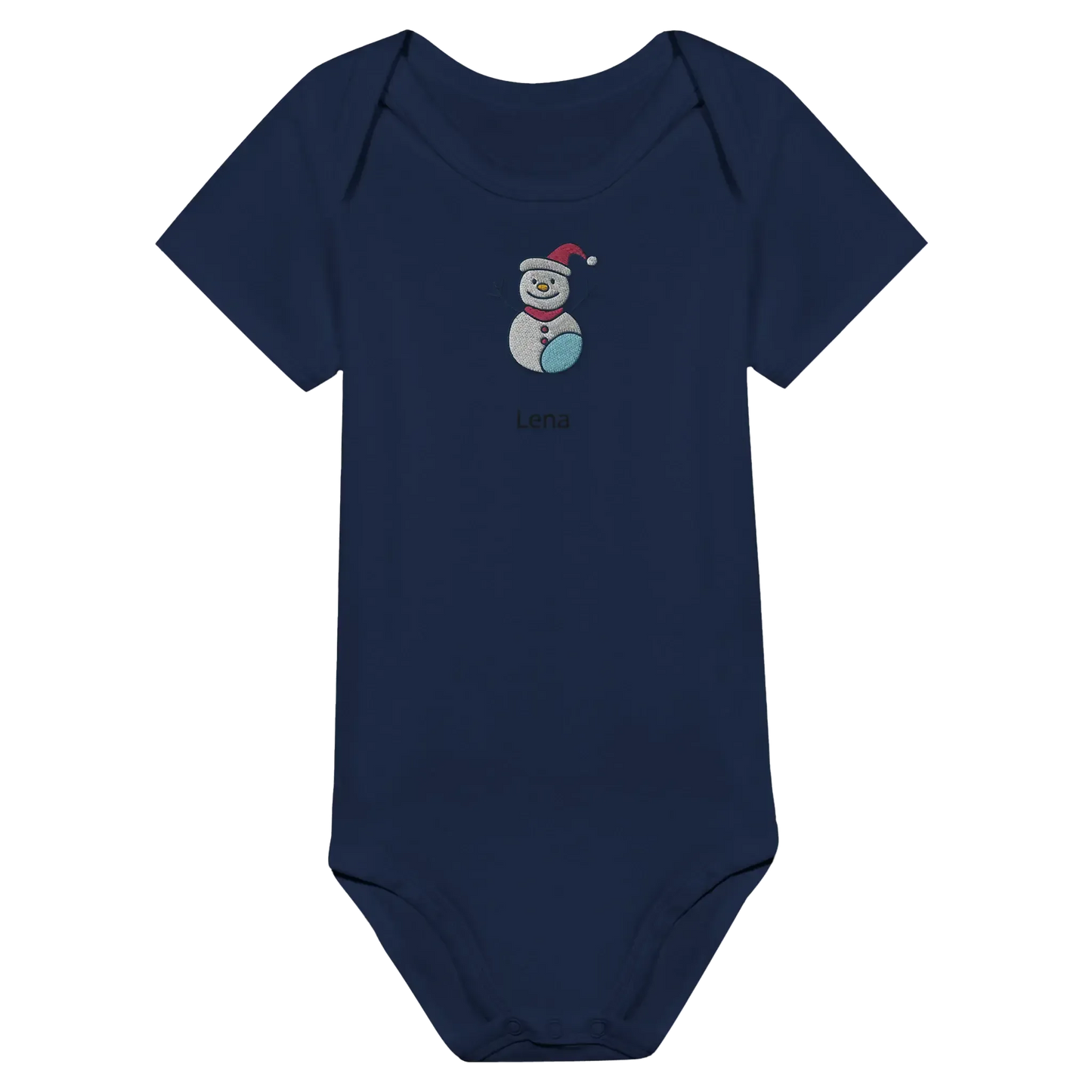 Liebevolle Erinnerung an Kindheitsmomente. Classic Baby Short Sleeve Bodysuit personalisiertes Geschenk zu Weihachten 🎅: freundlich und verspielt gestaltet. Ein Highlight für das Kinderzimmer.