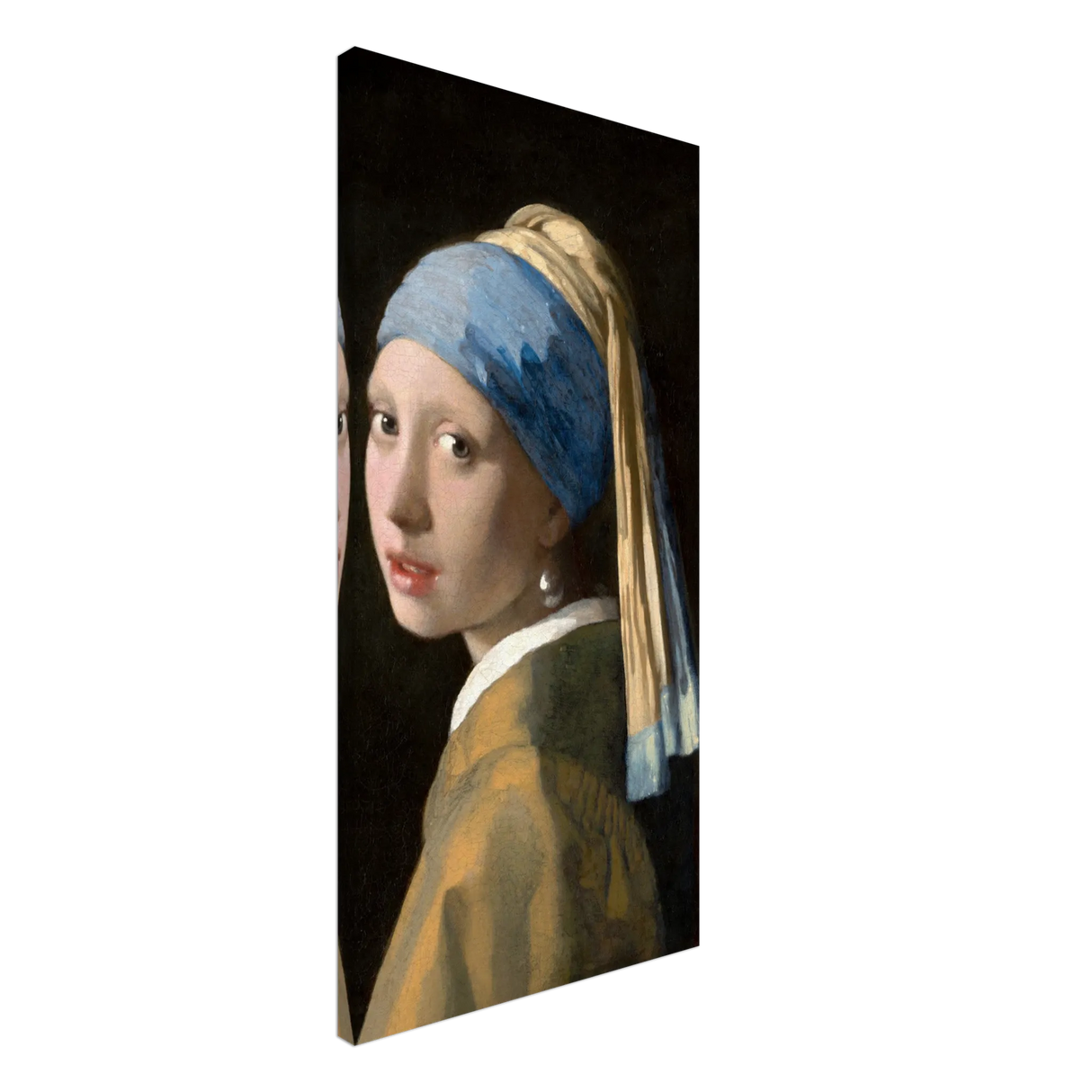 Stimmungsvolle Wandkunst für stilvolle Räume. Vermeer - Das Mädchen mit dem Perlenohrgehänge – Kunstvolle Wanddekoration: für stilvolle Raumgestaltung. Schlicht, elegant und wirkungsvoll.