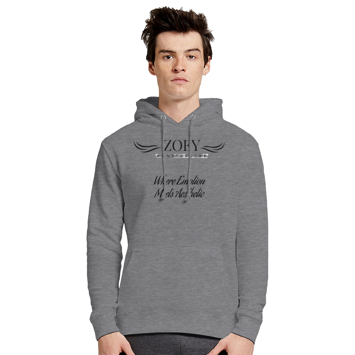 Dekoration mit Charakter. Premium Unisex Personalisierbarer Mid-Weight Hoodie | Laneseven LS13001: zeitlos und harmonisch. Eine besondere Bereicherung für jeden Raum.