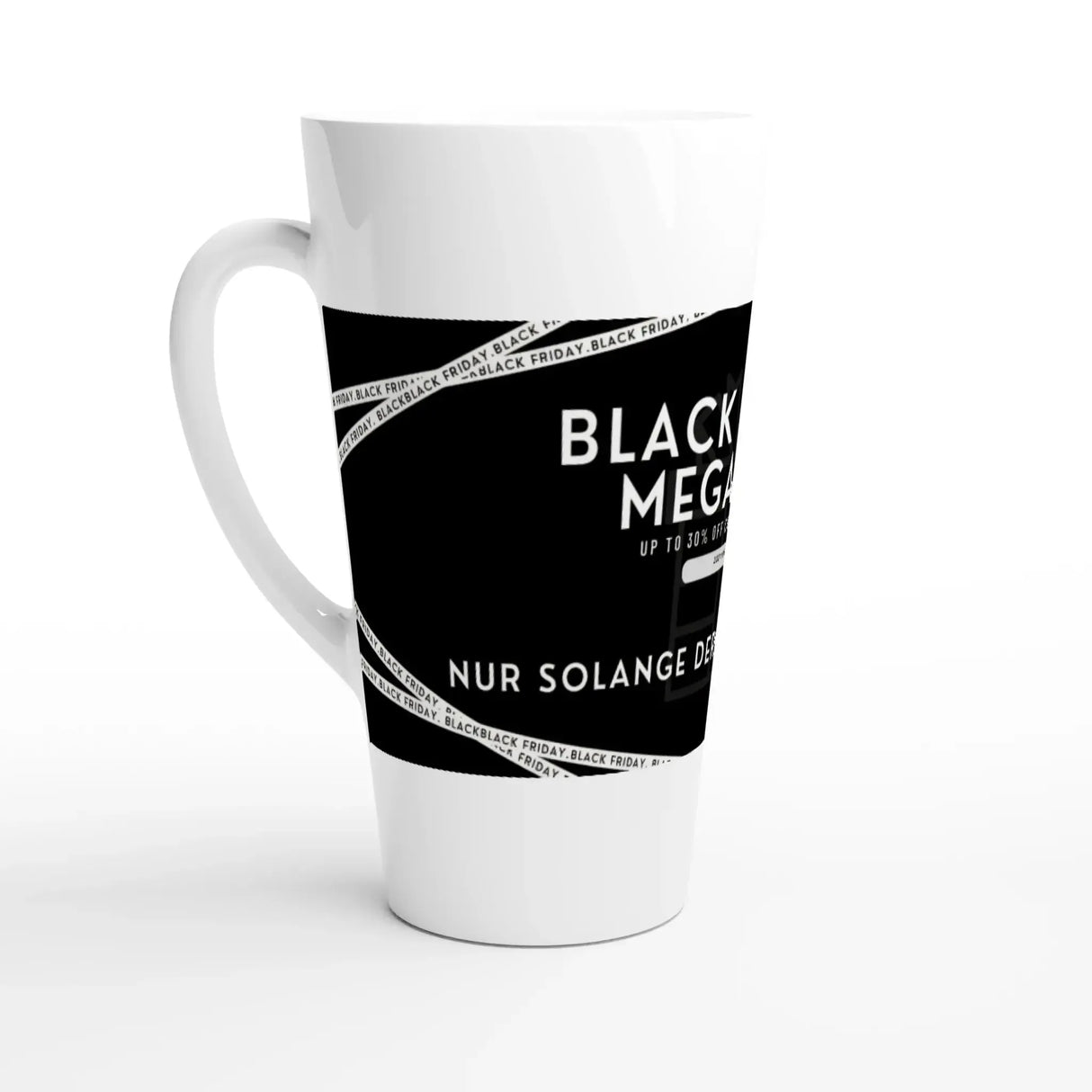 Hochwertige Keramiktasse für jeden Anlass. Personalisierbare Keramiktasse – Dein individueller Tassen- Black Friday Spezial 25 % auf alle Flaschen und Tassen: ideal für Büro, Homeoffice oder Zuhause. Ein besonderer Genuss für Kaffee- oder Teeliebhaber.