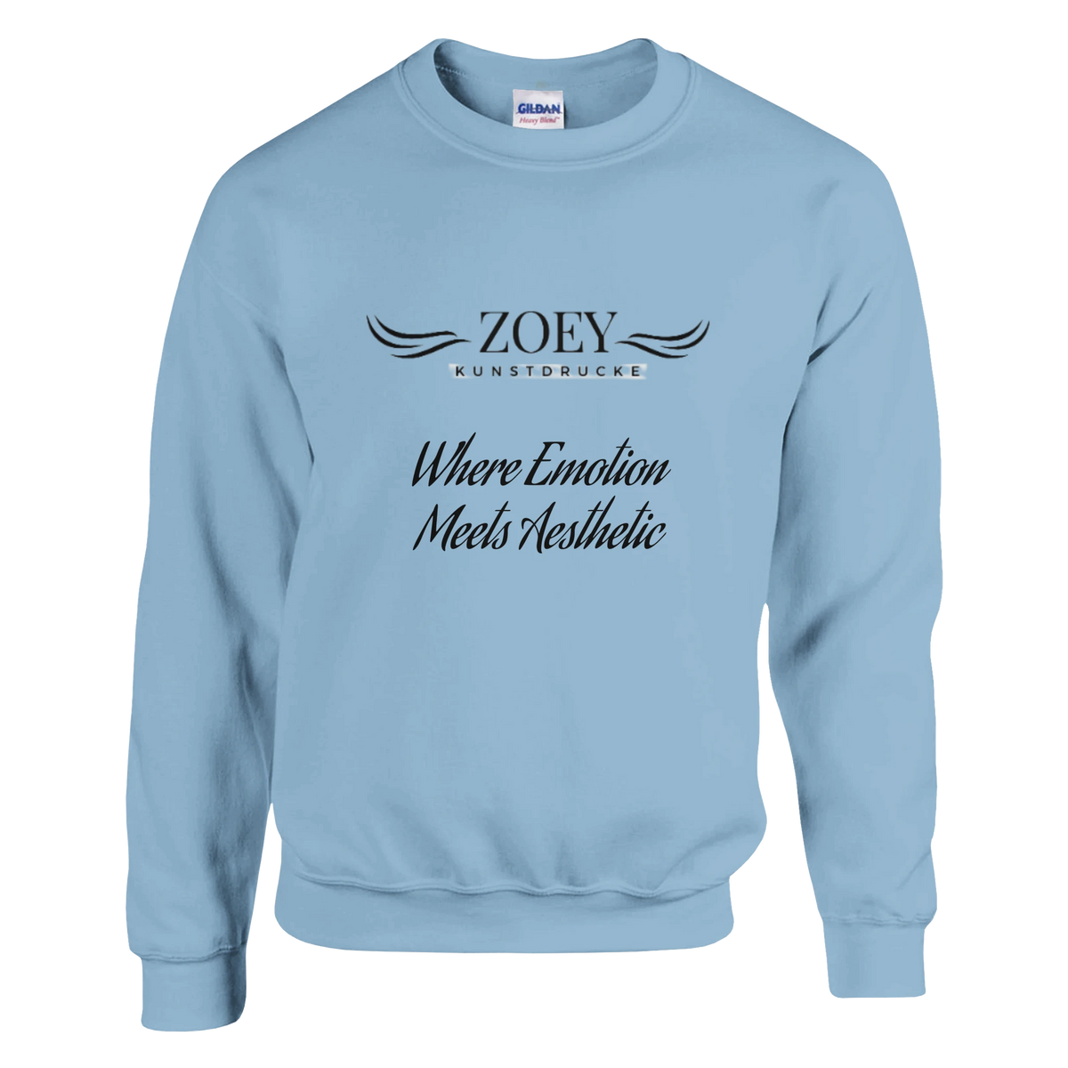 Dekoration mit Charakter. Classic Unisex Crewneck Sweatshirt | Gildan® 18000 persnalisierbar: für stilvolle Raumgestaltung. Schlicht, elegant und wirkungsvoll.