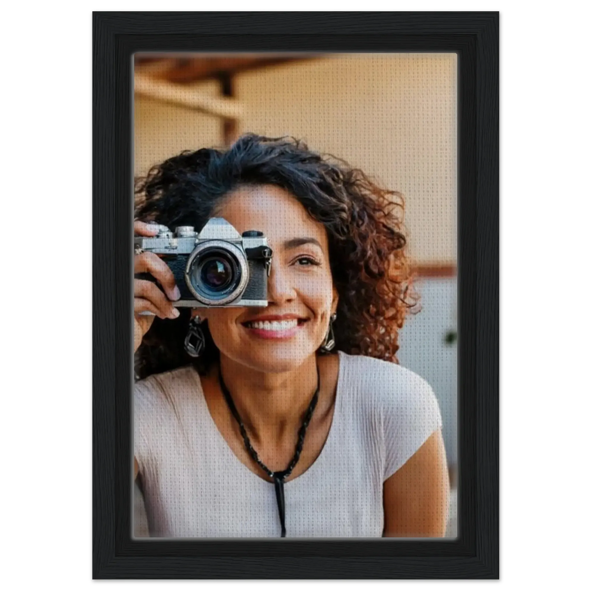 Dein Foto auf Leinwand mit Rahmen – personalisierte bedruckte Leinwand – Leinwandbild mit dekorativer Motivgestaltung