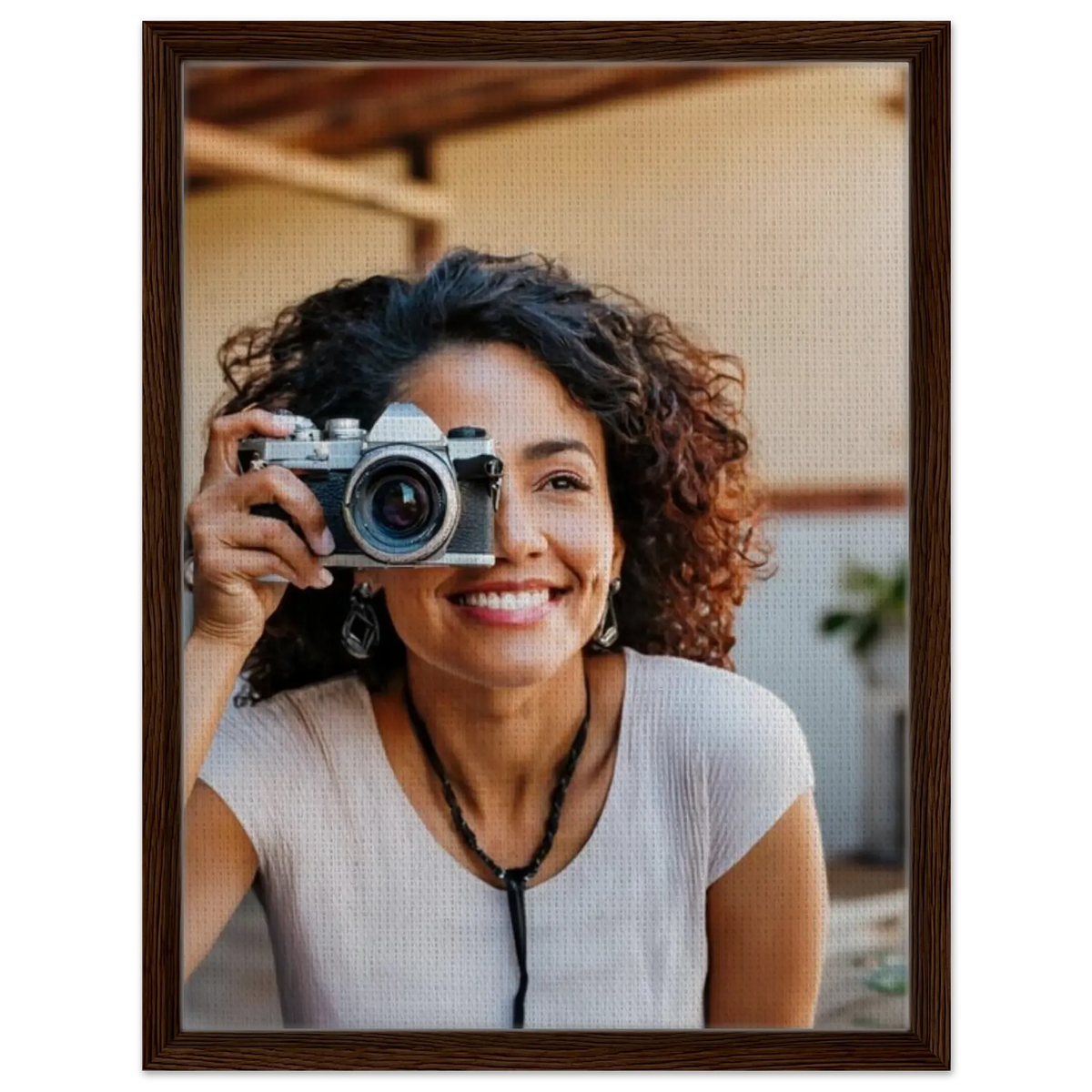 Dein Foto auf Leinwand mit Rahmen – personalisierte bedruckte Leinwand – Wandbild auf Leinwand mit individuell gewähltem Motiv