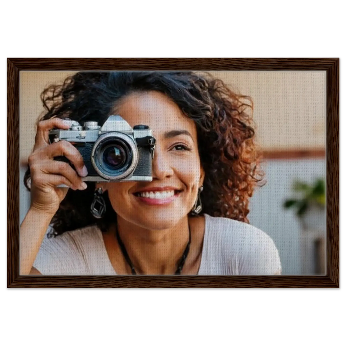 Dekoration mit Charakter. Dein Foto auf Leinwand mit – personalisierte bedruckte Leinwand: zeitlos und harmonisch. Schlicht, elegant und wirkungsvoll.