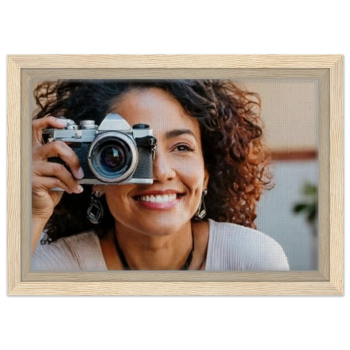 Dein Foto auf Leinwand mit Rahmen – personalisierte bedruckte Leinwand – Leinwandbild mit dekorativer Motivgestaltung