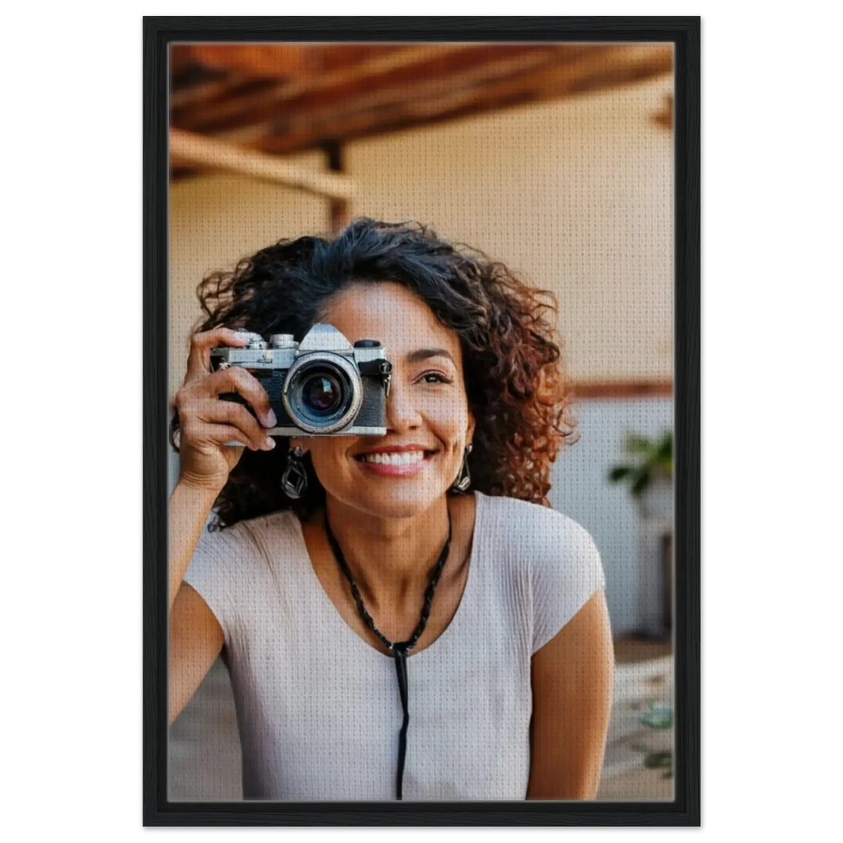 Dein Foto auf Leinwand mit Rahmen – personalisierte bedruckte Leinwand – Leinwand-Wandbild mit hochwertiger Druckgestaltung