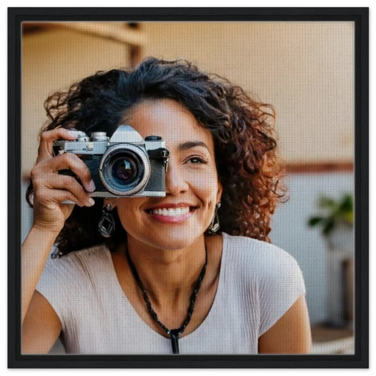Dekoration mit Charakter. Dein Foto auf Leinwand mit – personalisierte bedruckte Leinwand: zeitlos und harmonisch. Schlicht, elegant und wirkungsvoll.