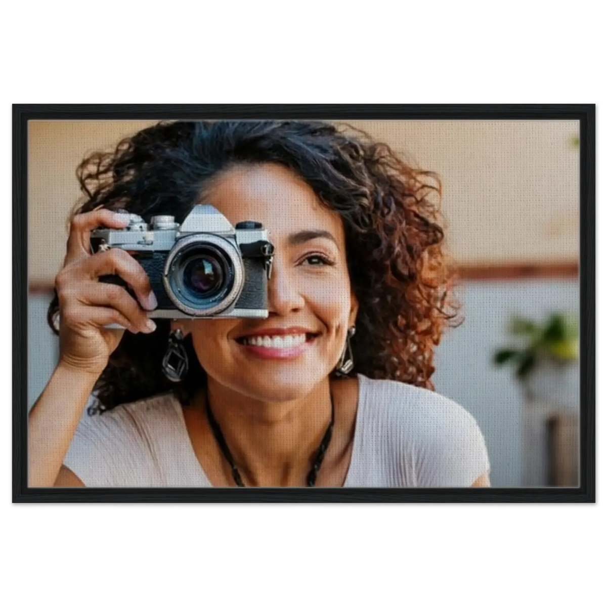 Dein Foto auf Leinwand mit Rahmen – personalisierte bedruckte Leinwand – Leinwand-Kunstdruck für dekorative Raumgestaltung