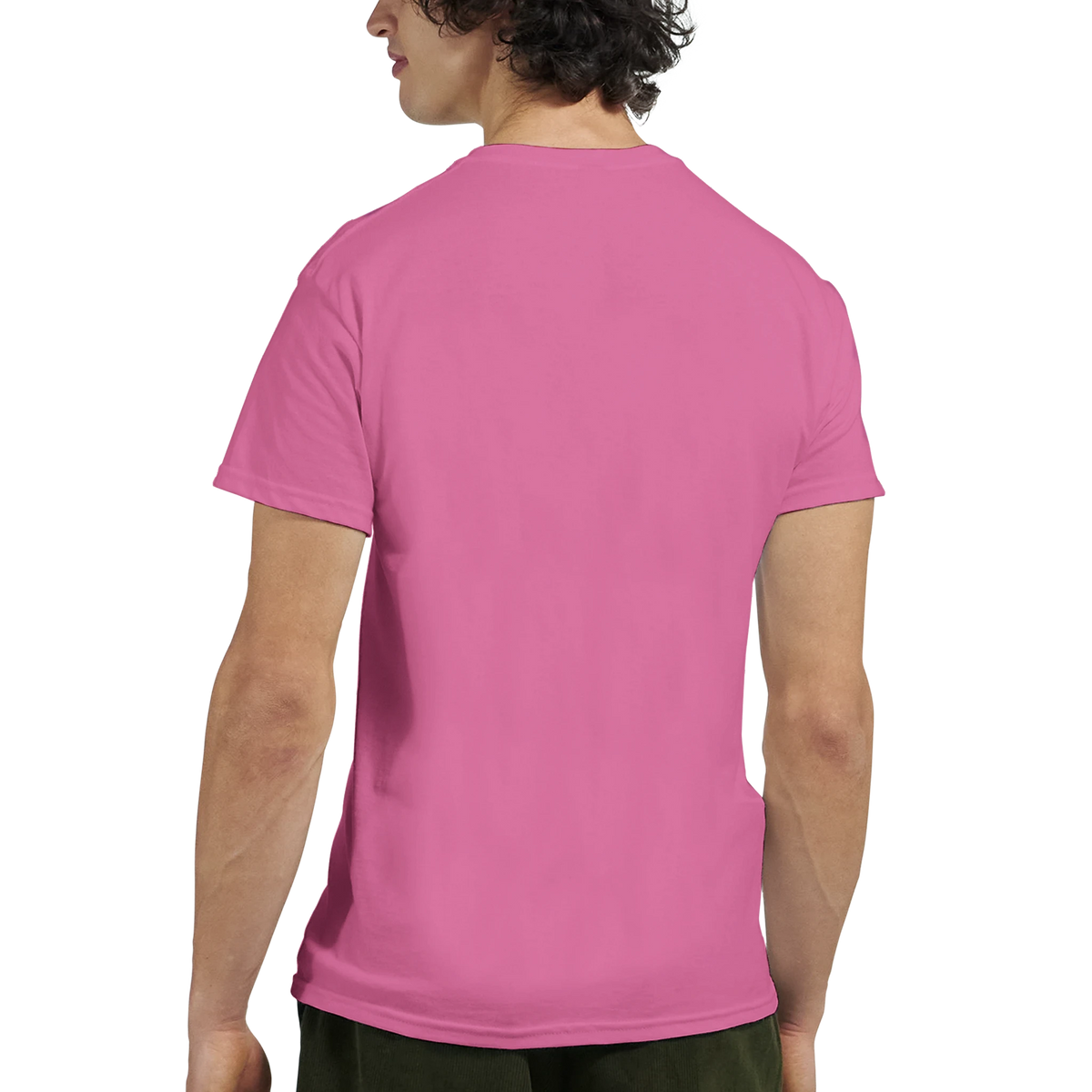 Durable Classic Cotton T-Shirt with Stylish Print – Casual Fit Essential – Kleidungsstück mit dekorativem Print