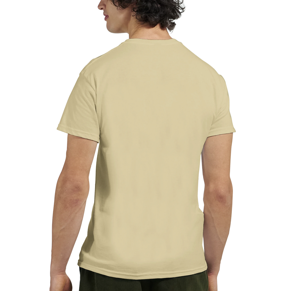 Durable Classic Cotton T-Shirt with Stylish Print – Casual Fit Essential – Kleidungsstück mit dekorativer Druckgestaltung