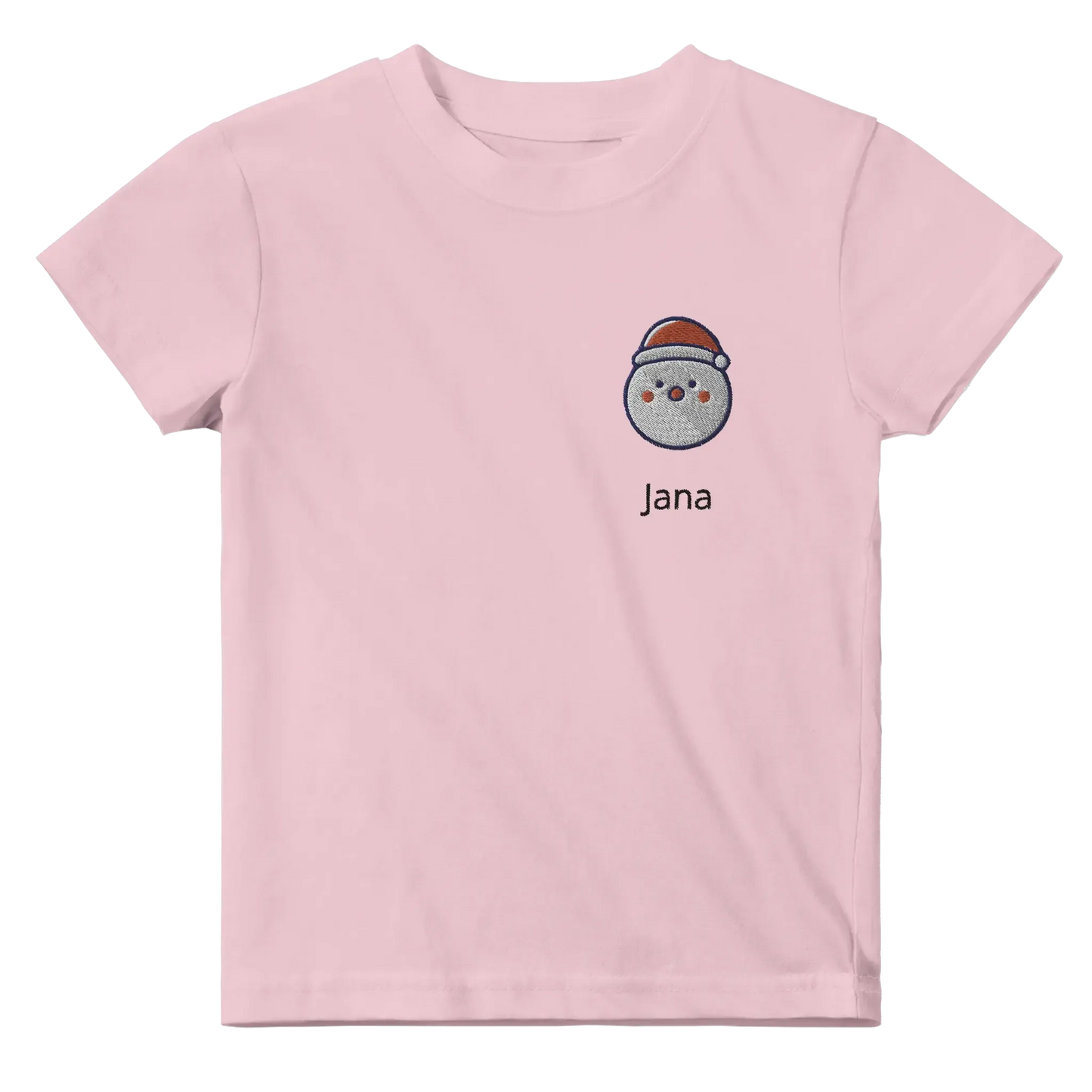 Sanfte Wandkunst fürs Kinderzimmer. Classic Baby Crewneck T-shirt personalisiertes Kindershirt zu Weihnachten🎅: freundlich und verspielt gestaltet. Ein Highlight für das Kinderzimmer.