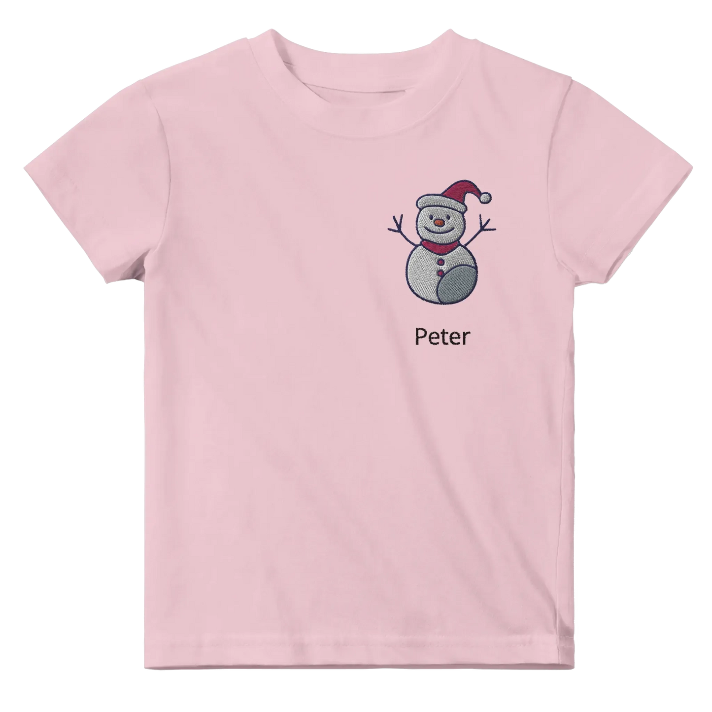Sanfte Wandkunst fürs Kinderzimmer. Classic Baby Crewneck T-shirt personalisiertes Kindershirt zu Weihnachten🎅: freundlich und verspielt gestaltet. Ein Highlight für das Kinderzimmer.