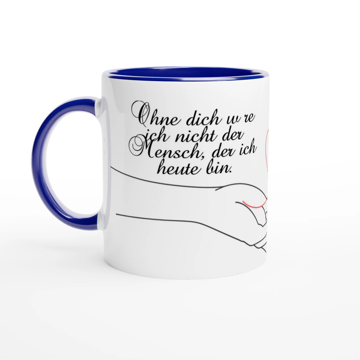 Geschenkt Tasse Muttertag – Elegante 11oz Keramiktasse für jeden Anlass – individuell gestaltbare Tasse mit Foto oder Spruch