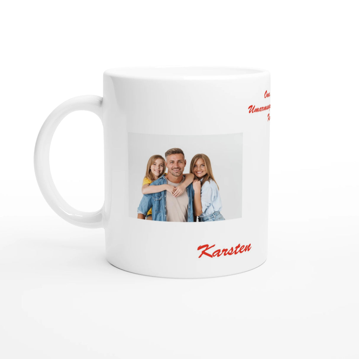 Personalisierbare Kaffeetasse für omas – Ein Geschenk, das Herzen verbindet – personalisierbare Keramiktasse mit individuellem Motiv